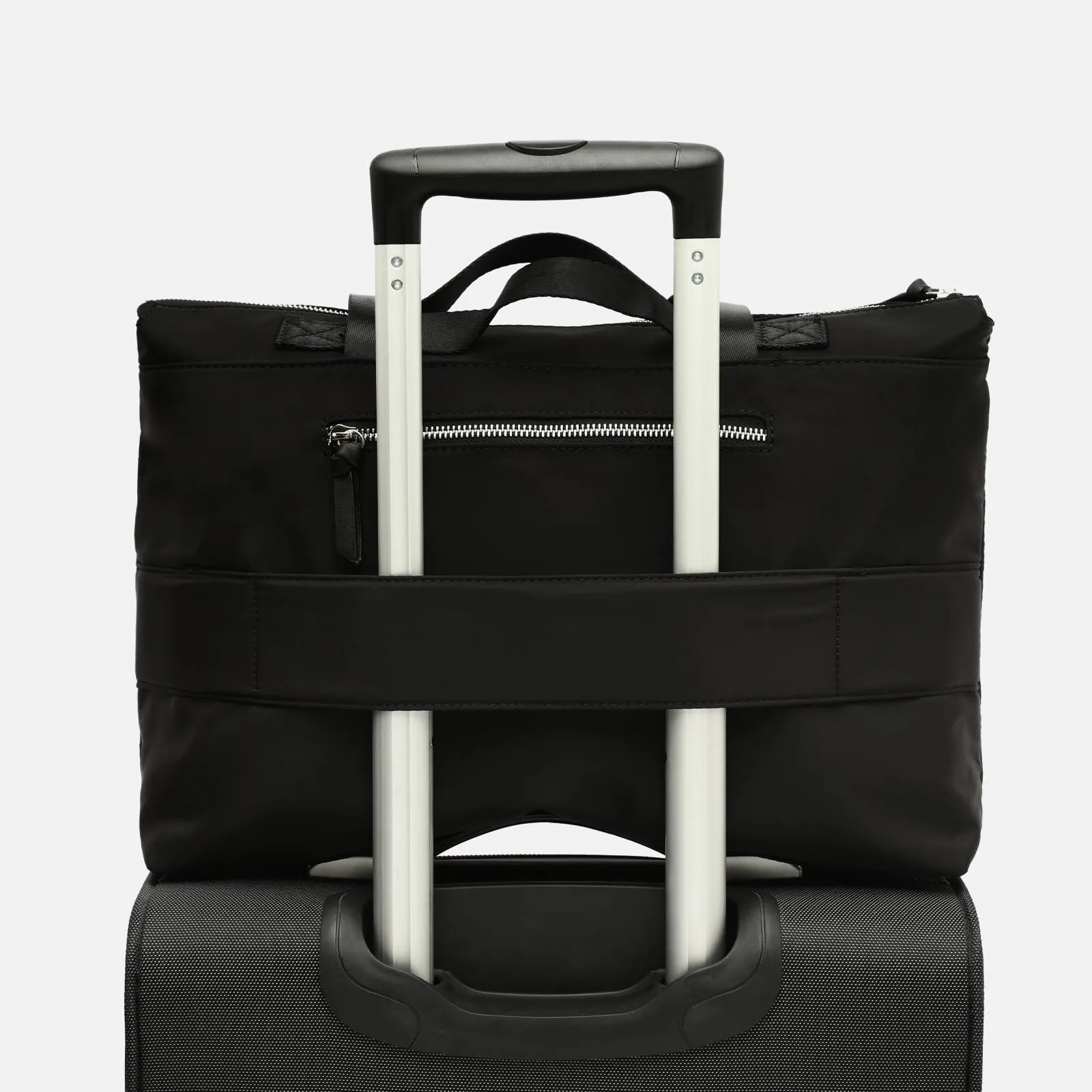 Gorgona portaordenador shopper en nylon con bolsillo para portátil (14)