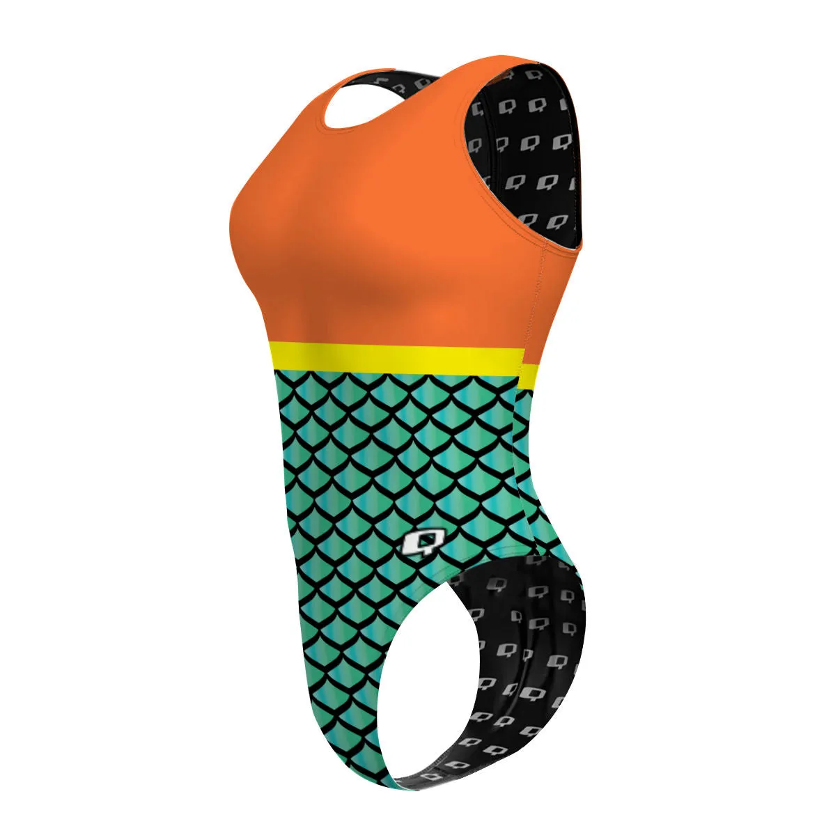 H2O  WOMEN WATERPOLO SWIMSUIT CHEEKY CUT