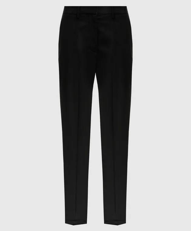 Helmut Lang Black pants made of wool