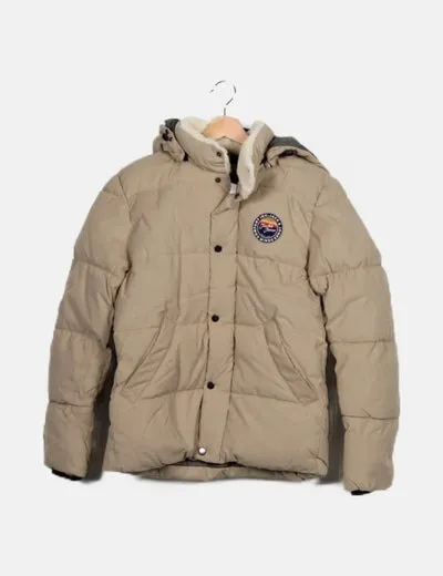 Jack & Jones Chaqueta acolchada beige