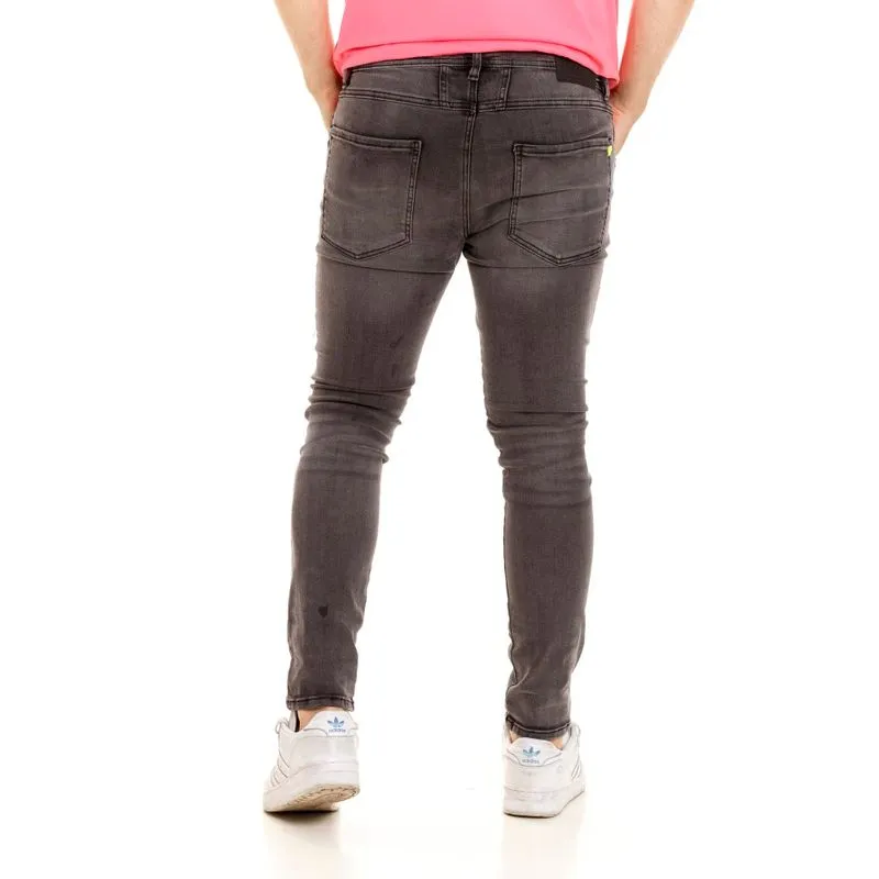 Jean Stretch Para Hombre Biker