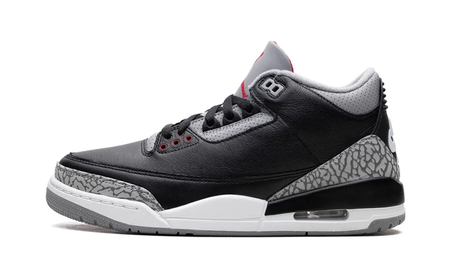 Jordan 3 Retro OG 'Black Cement' (2024)