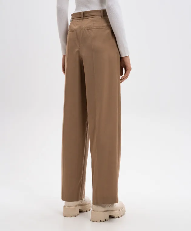 Juun.j Brown pants made of wool
