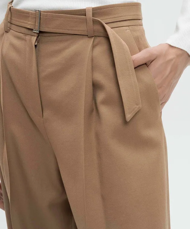 Juun.j Brown pants made of wool