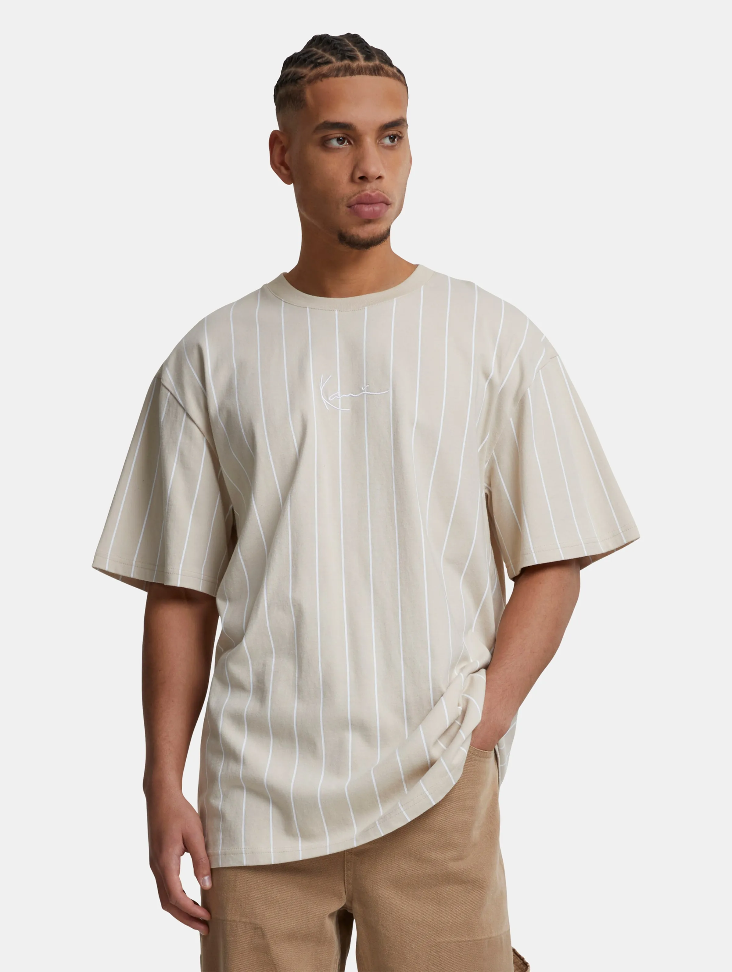 Karl Kani Small Signature Essential Pinstripe