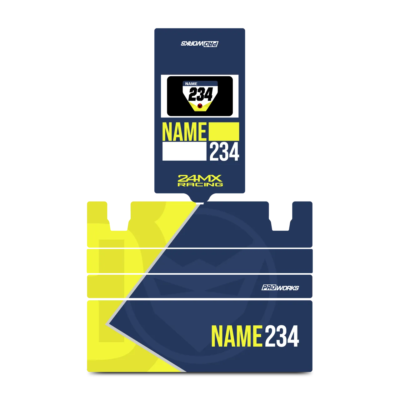 Kit de Adhesivos 24MX para Caja de Herramientas X3 HSKY 
