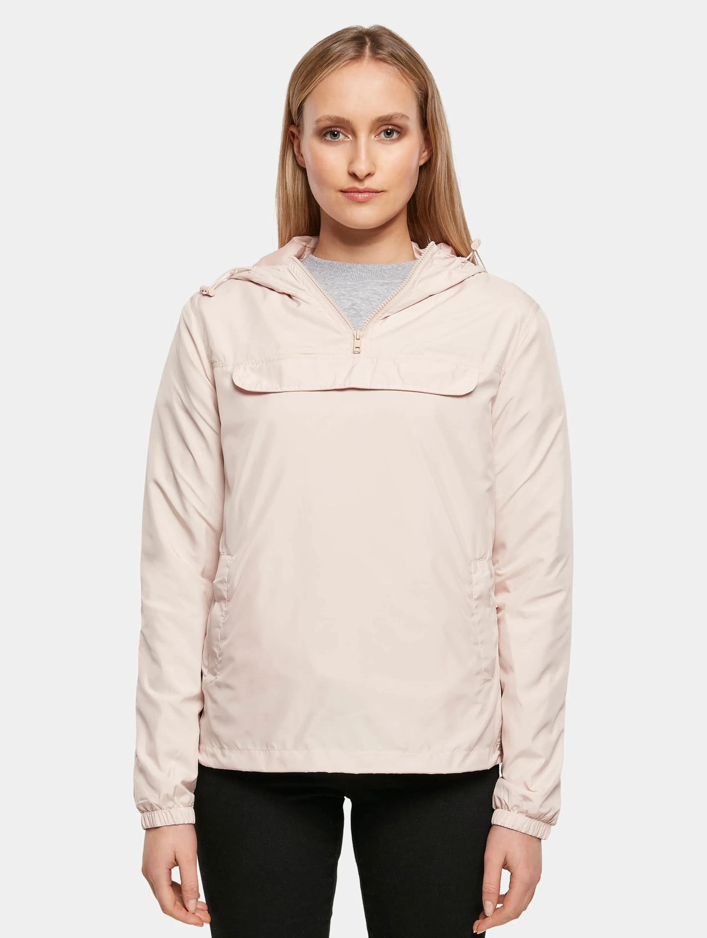 Ladies Basic Pull Over Jacket