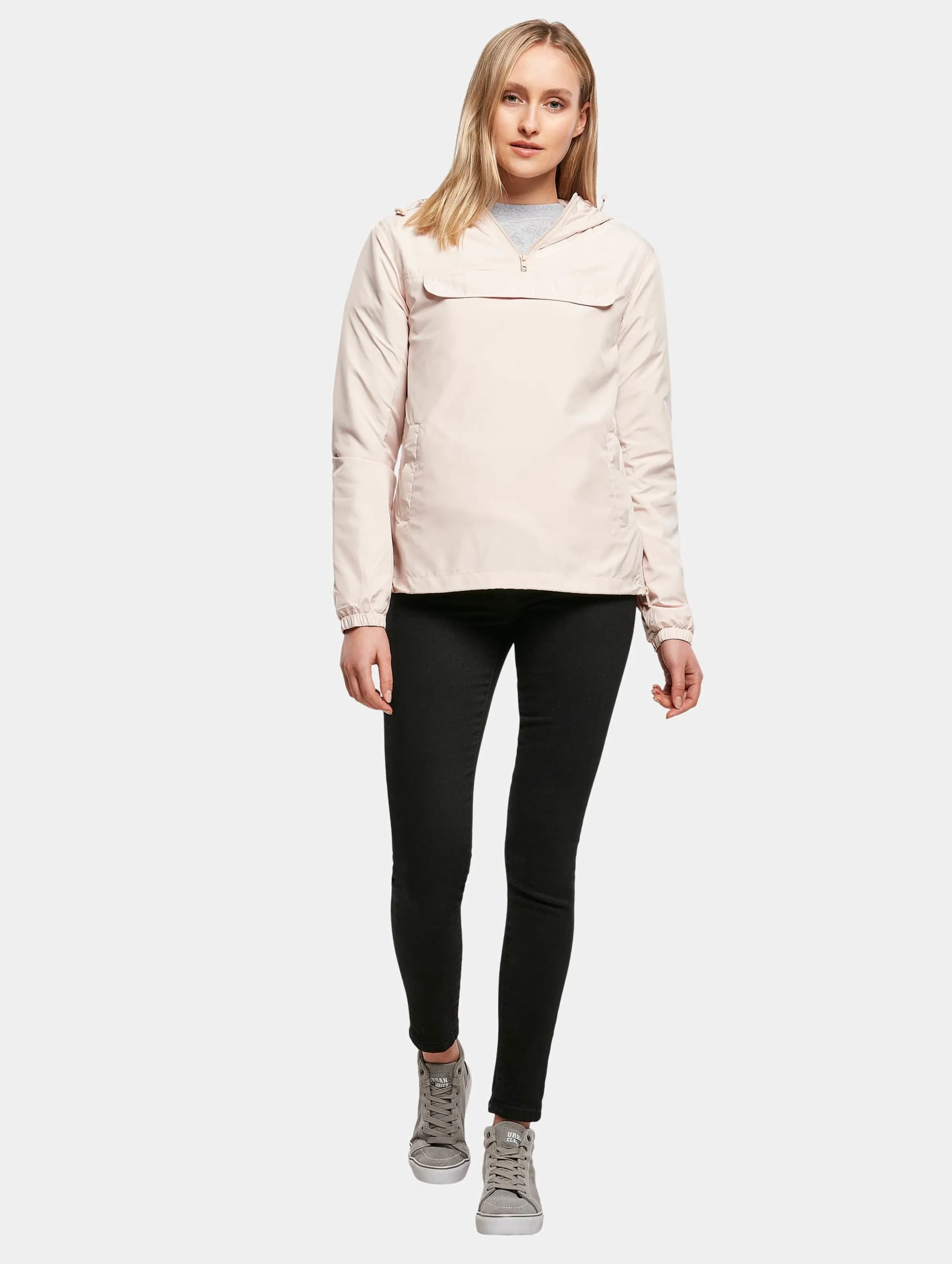 Ladies Basic Pull Over Jacket