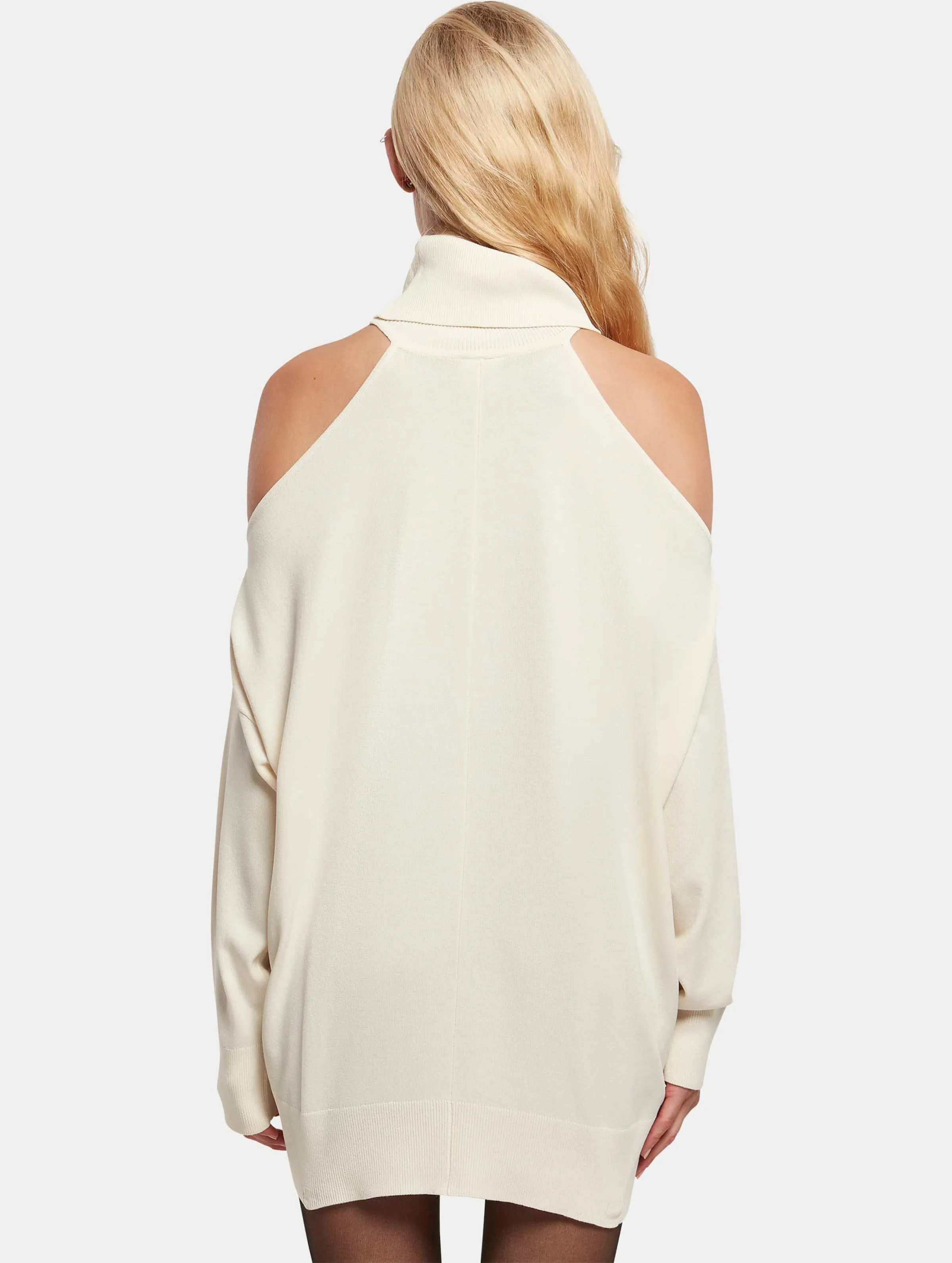 Ladies Cold Shoulder Turtelneck