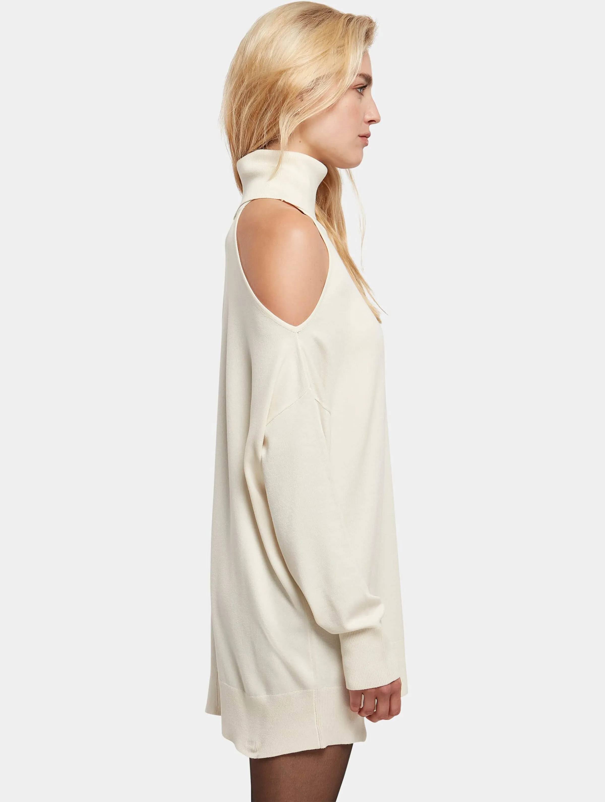 Ladies Cold Shoulder Turtelneck