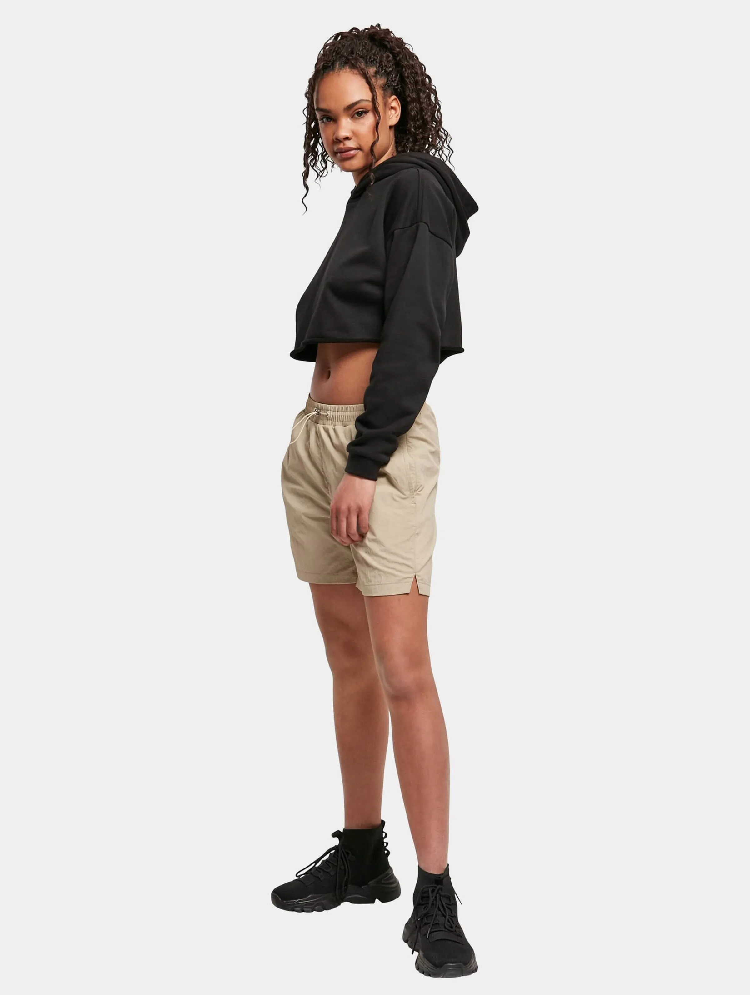 Ladies Crinkle Nylon