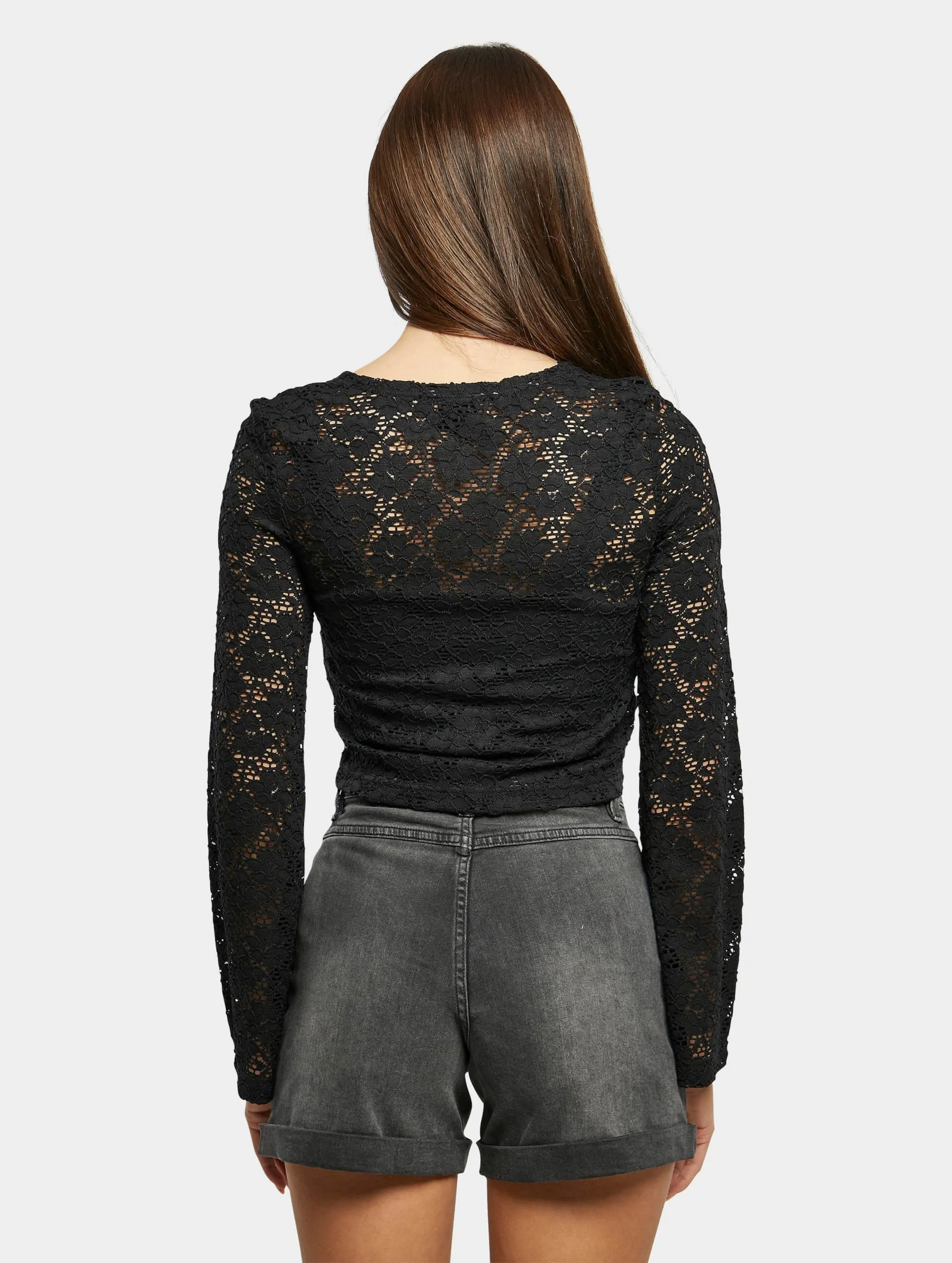 Ladies Cropped Lace 