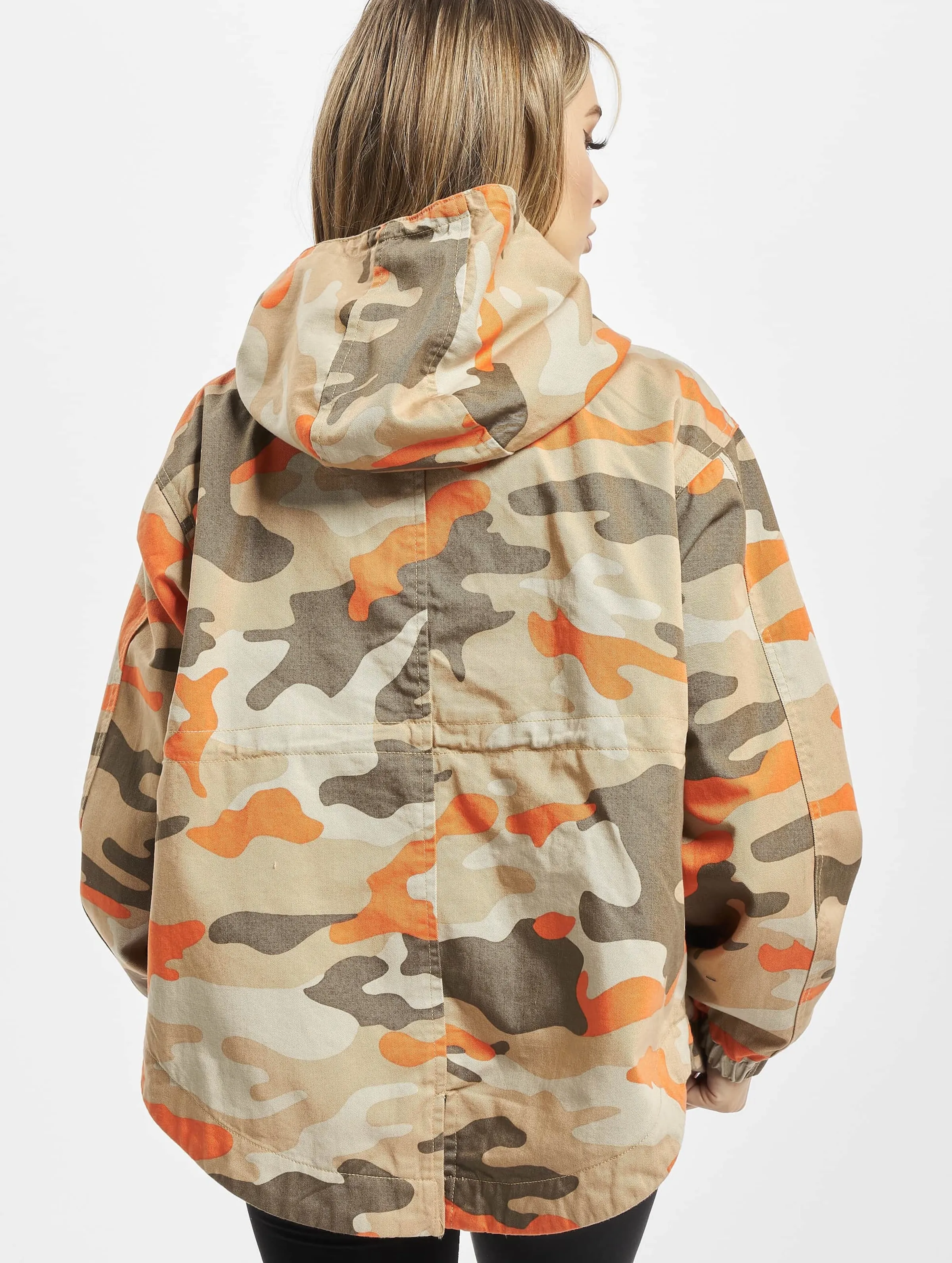 Ladies Oversized Camo