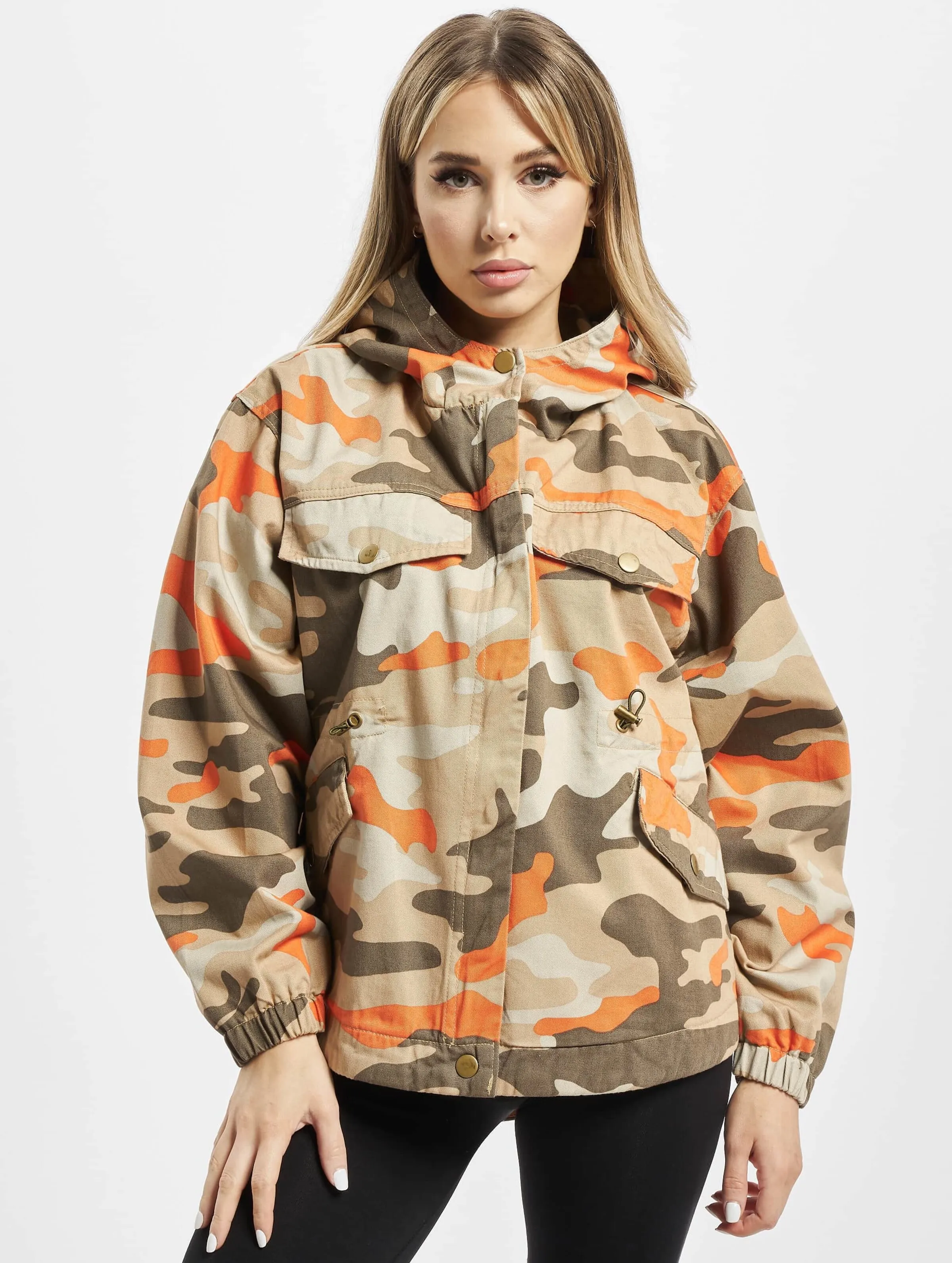Ladies Oversized Camo