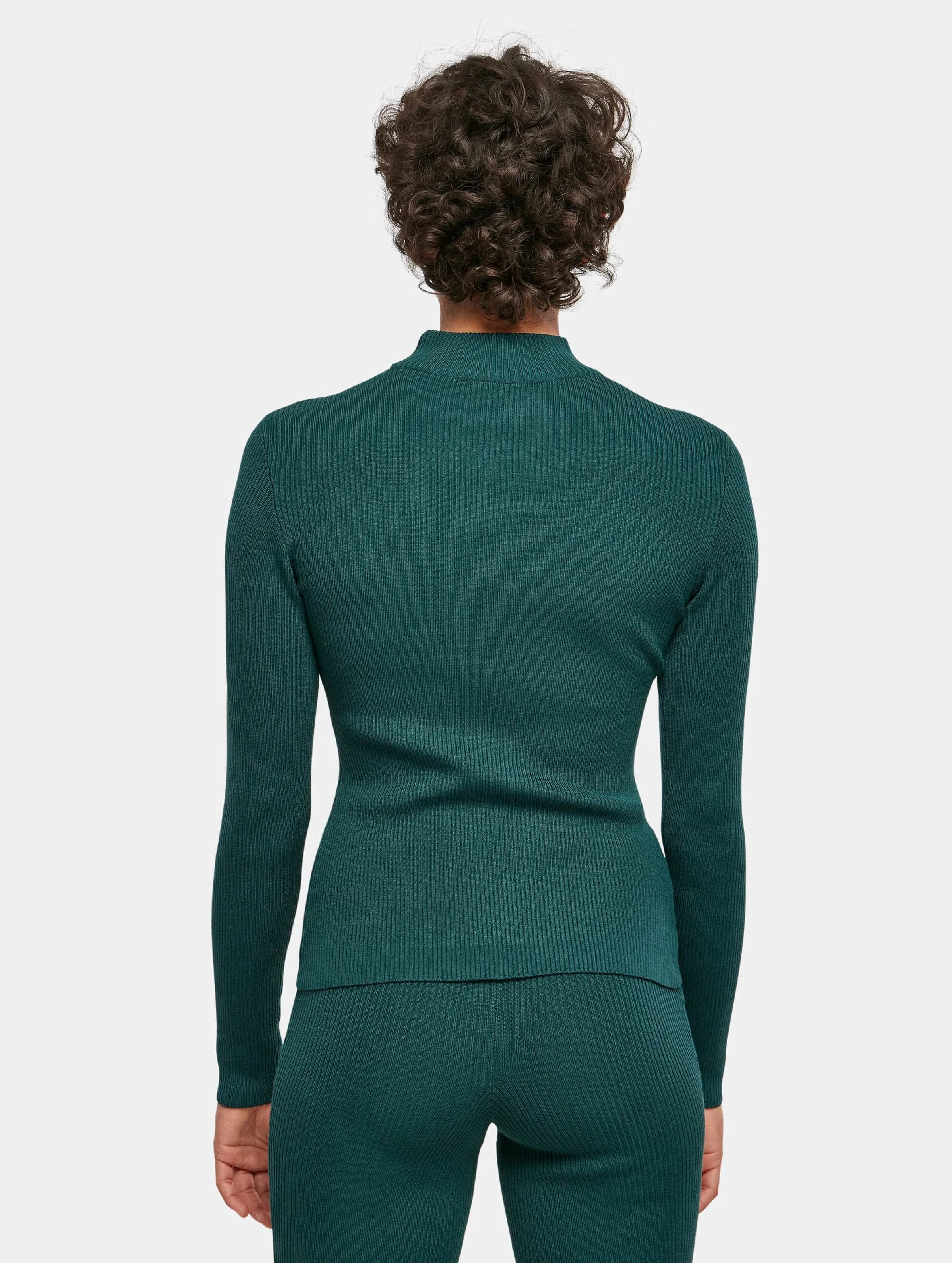 Ladies Rib Knit Turtelneck
