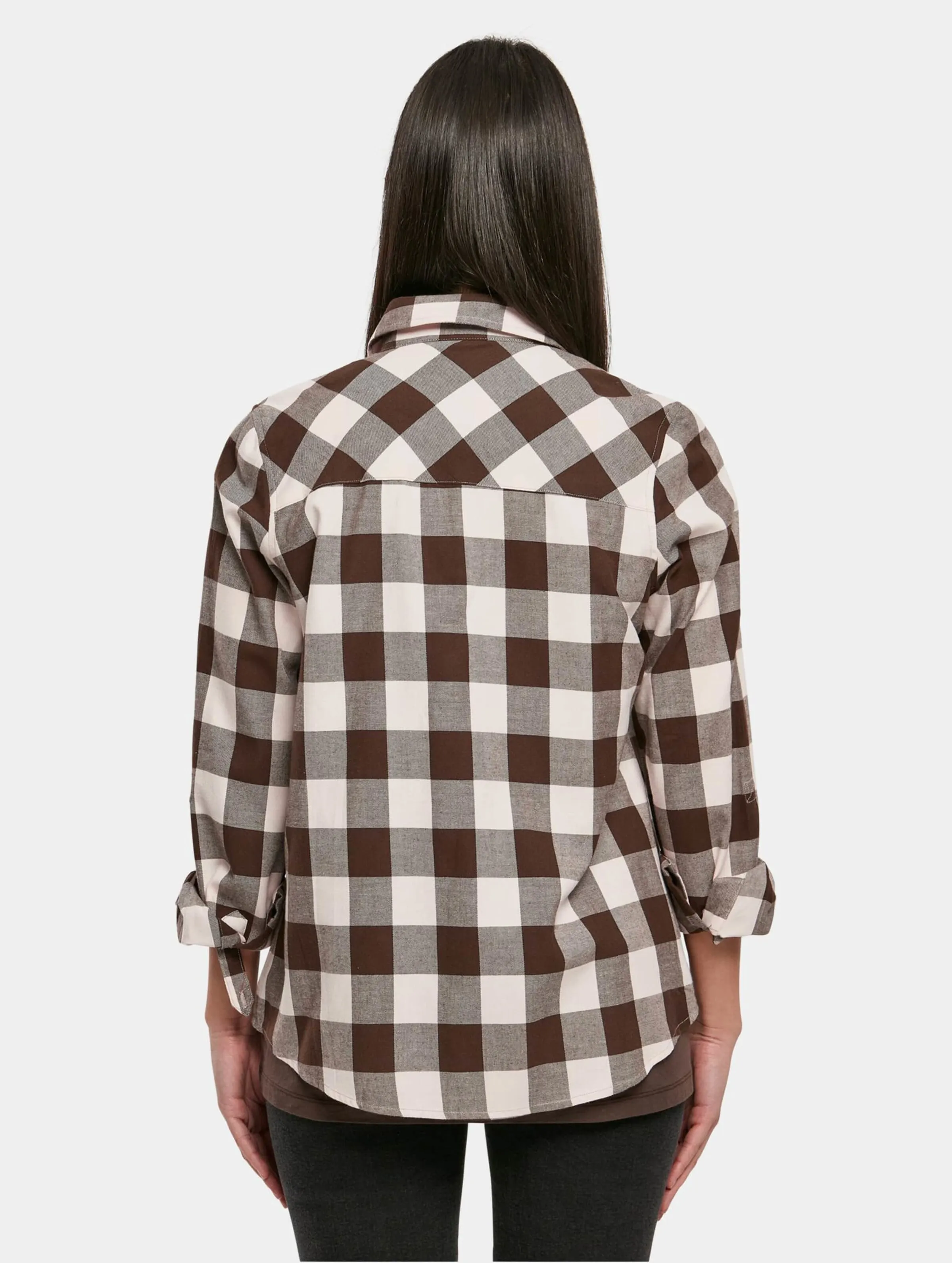 Ladies Turnup Checked Flanell