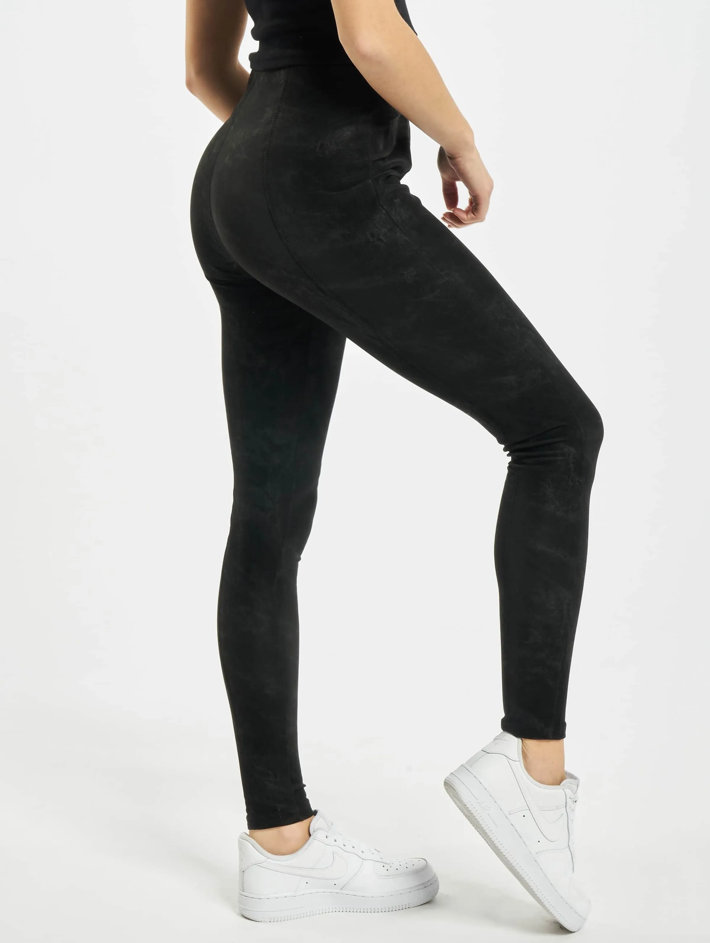 Ladies Washed Faux Leather