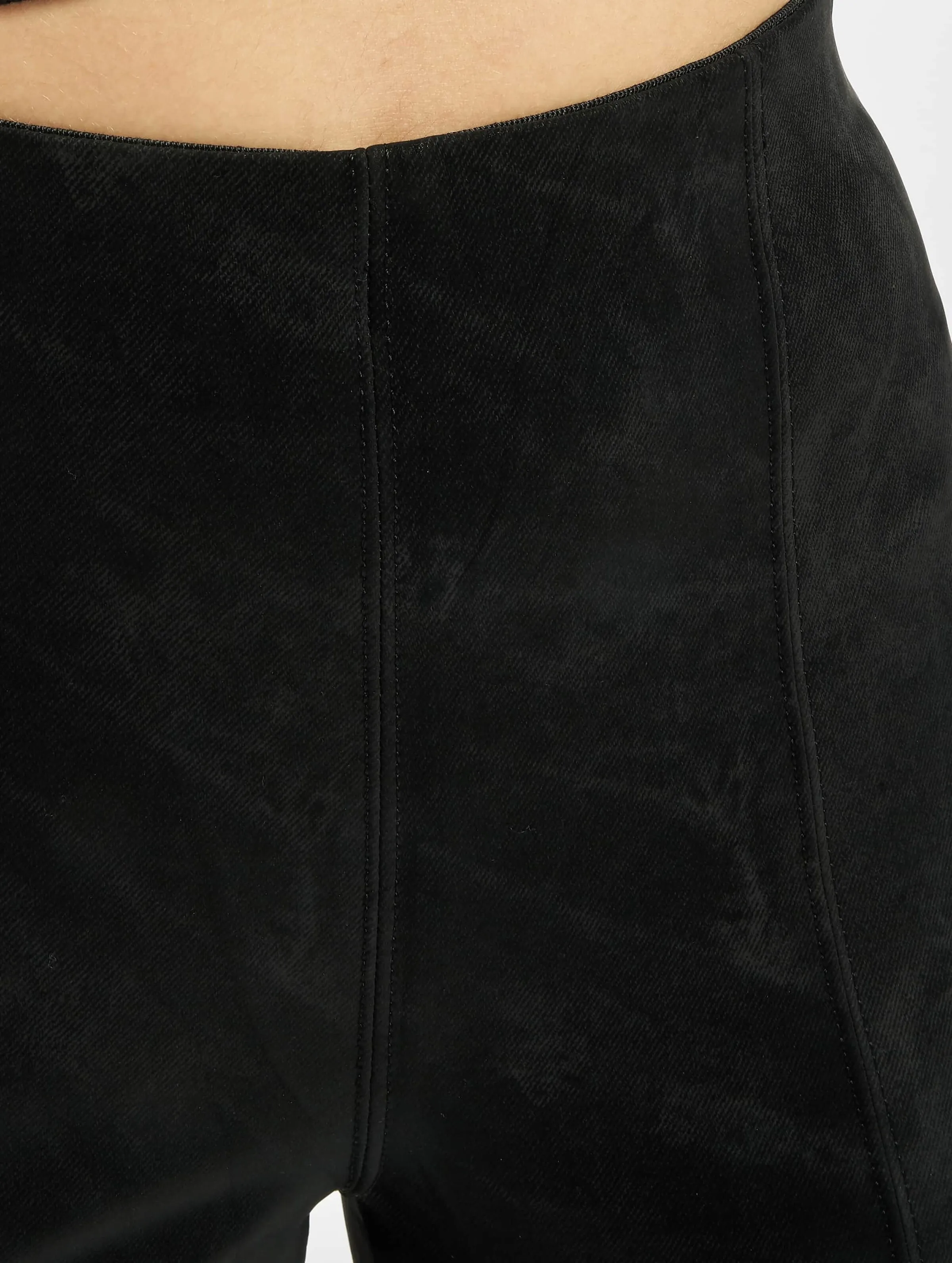 Ladies Washed Faux Leather