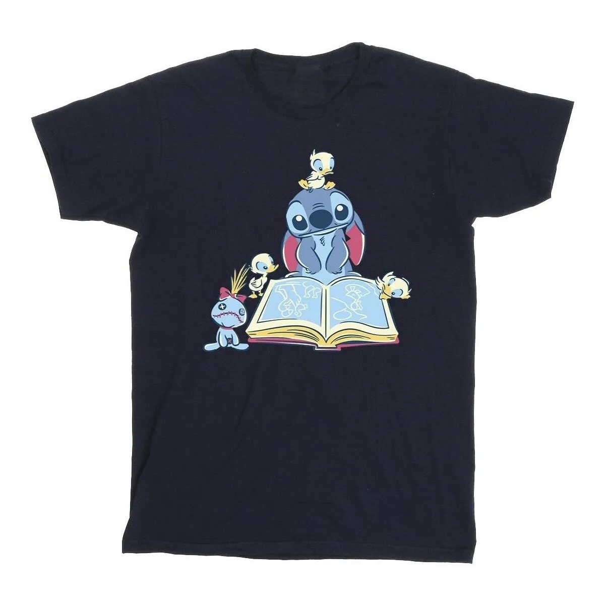 Lilo & Stitch Reading A Book