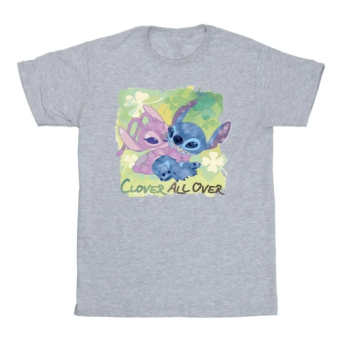 Lilo And Stitch St Patrick's Day Clover