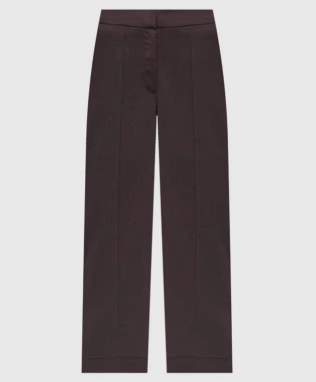 Lou Lou Studio DORKAS brown wool pants