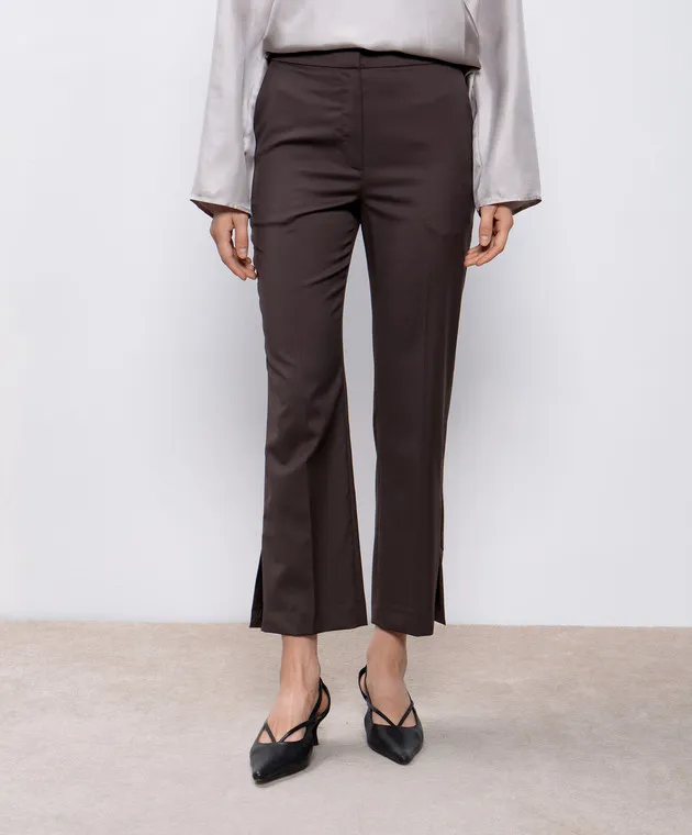 Lou Lou Studio DORKAS brown wool pants