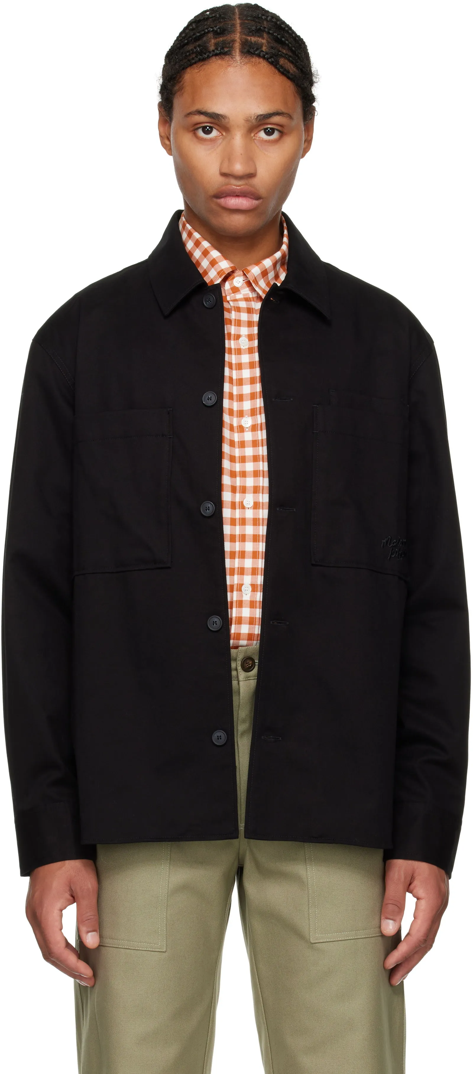 MAISON KITSUNÉ Cotton Overshirt