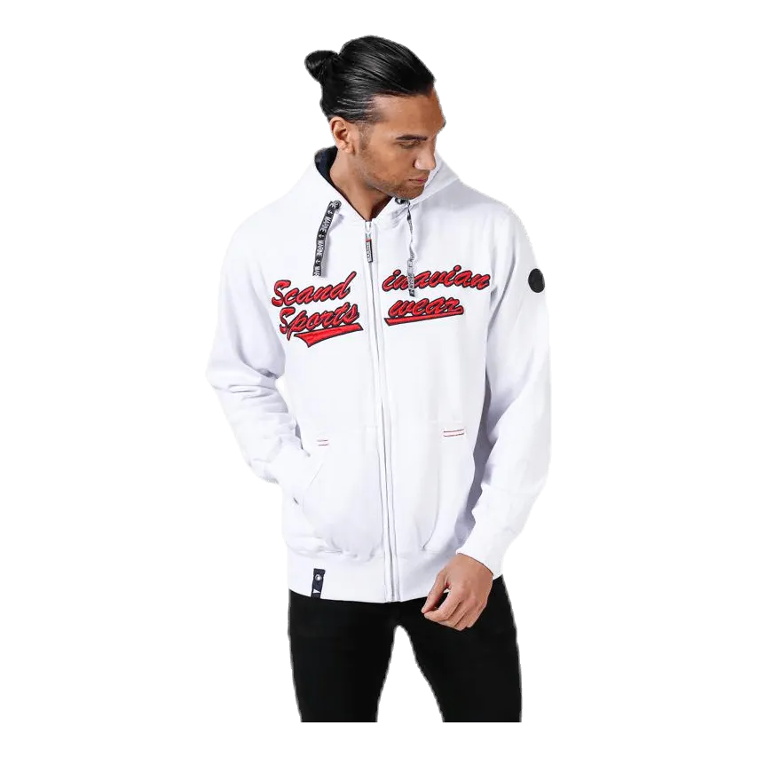 Marina La Rochelle Zip Hood White