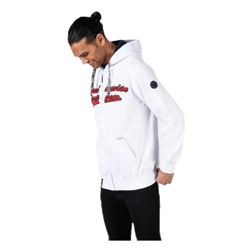 Marina La Rochelle Zip Hood White
