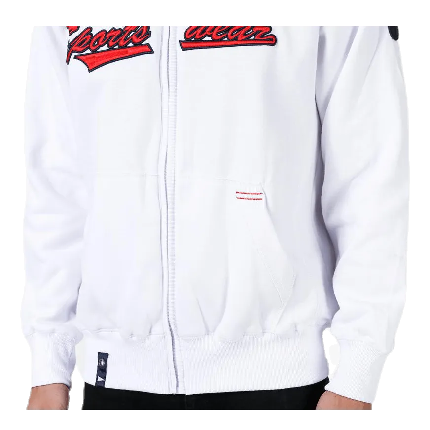 Marina La Rochelle Zip Hood White