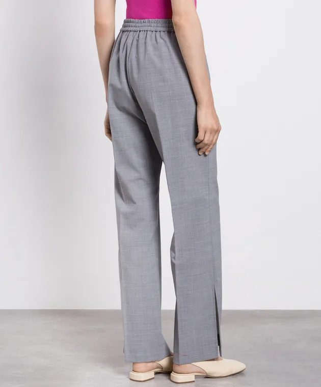 Max & Co Gray pants with slits