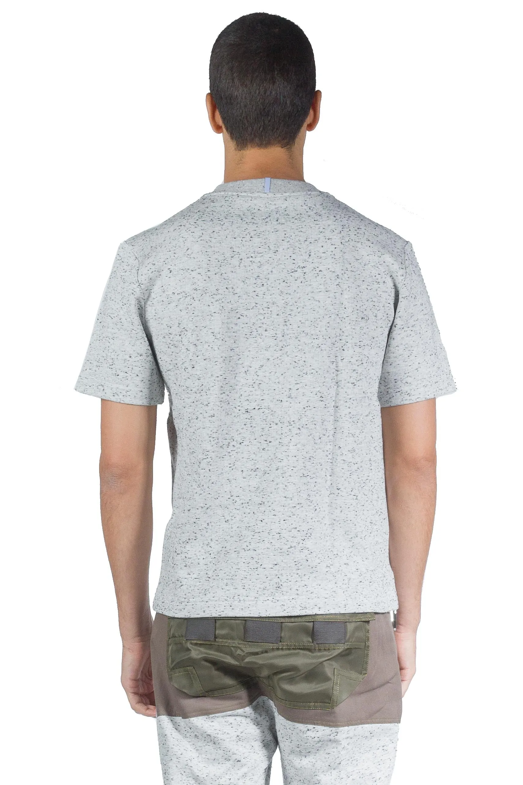 MCQ COLOURBLOCK TSHIRT GREY
