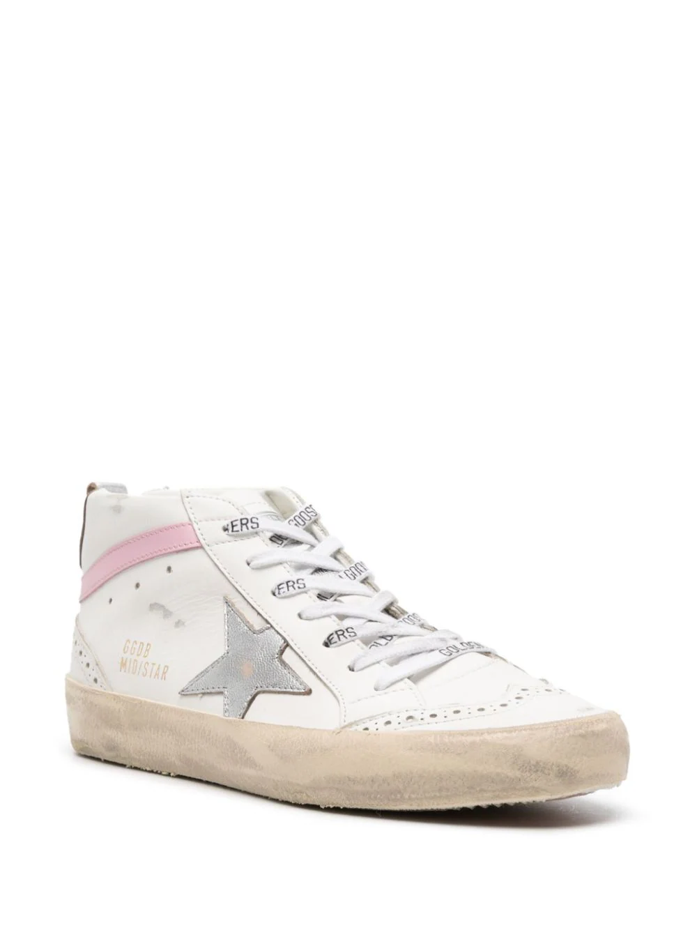 MID STAR LEATHER UPPER AND WAVE LAMINATED STAR