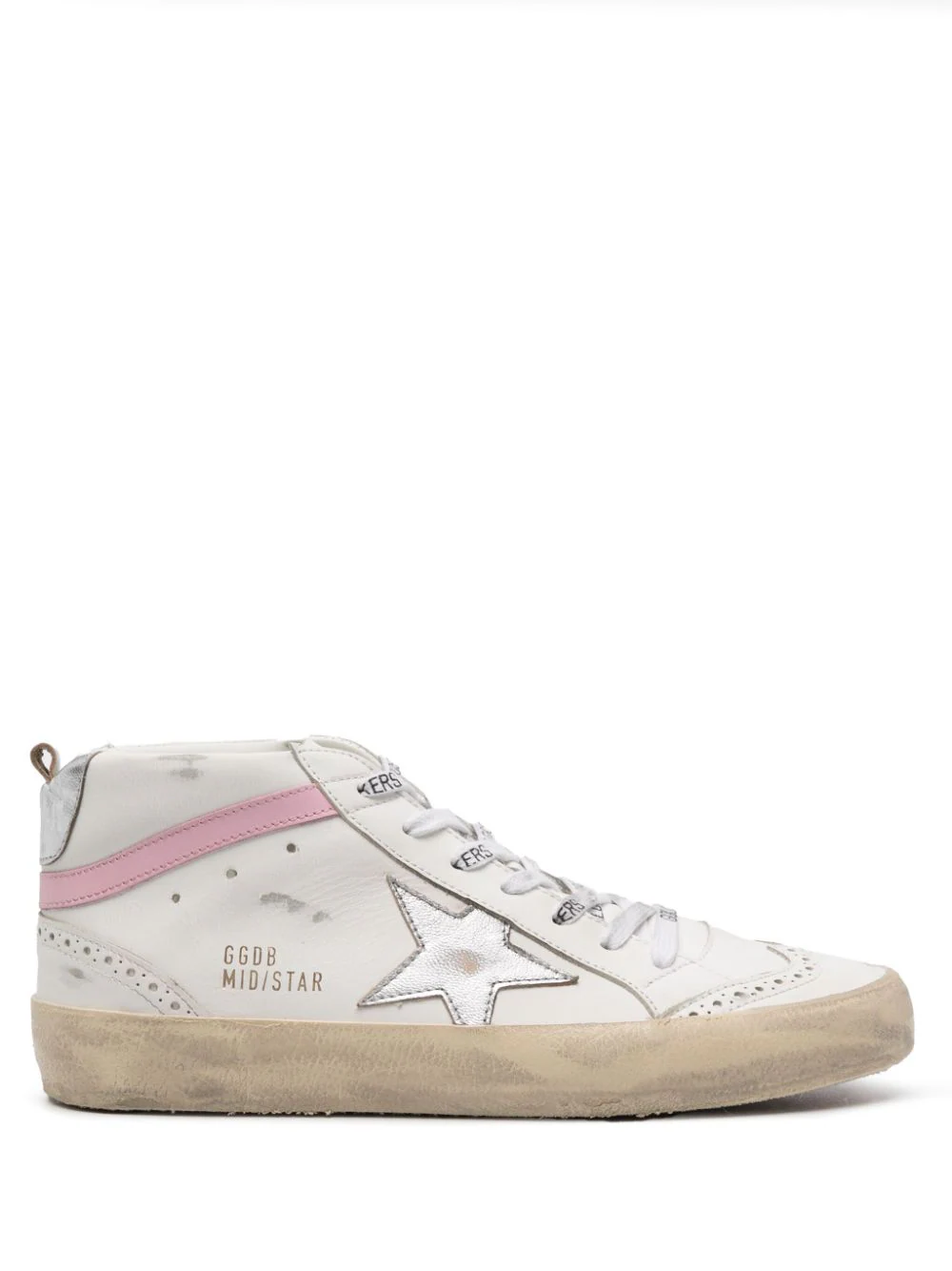 MID STAR LEATHER UPPER AND WAVE LAMINATED STAR