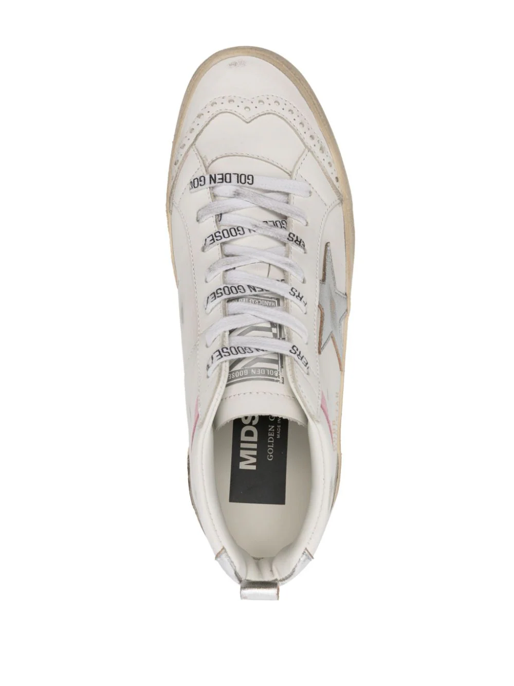 MID STAR LEATHER UPPER AND WAVE LAMINATED STAR