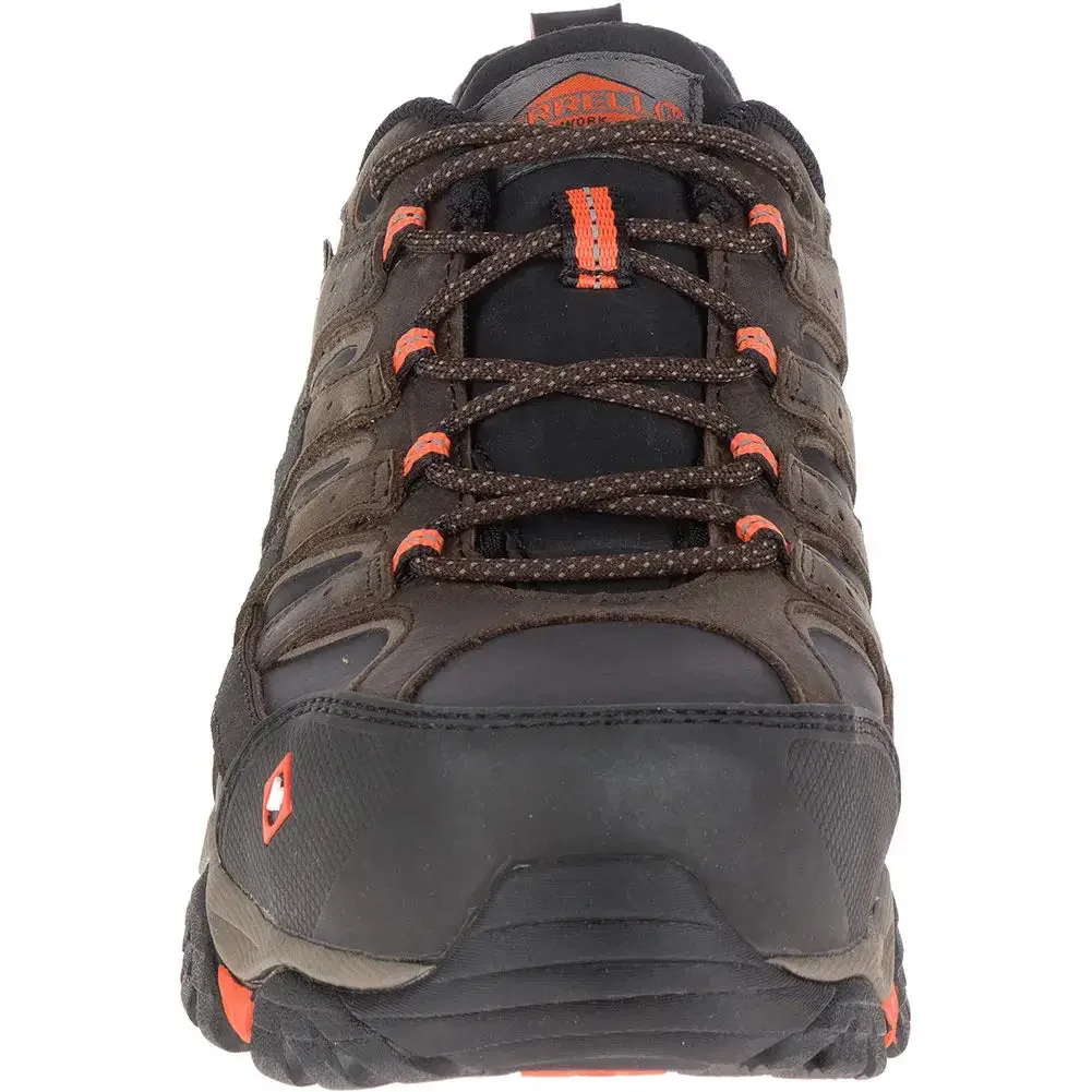 MOAB 2 VAPOR MEN'S COMPOSITETOE WORK SHOES ESPRESSO