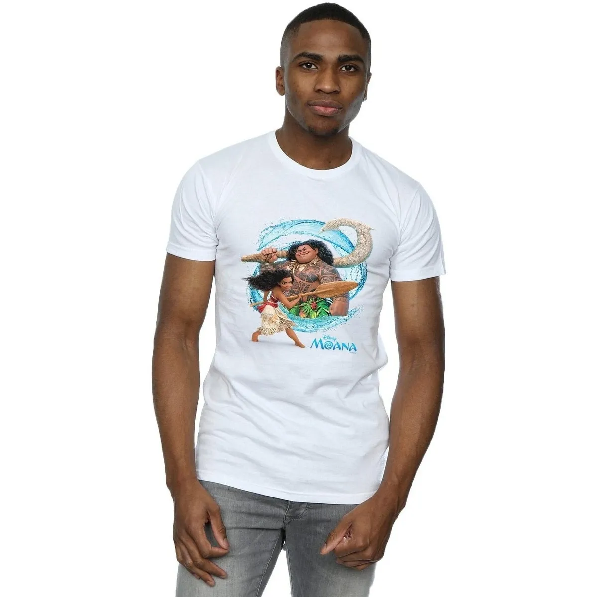 Moana And Maui Wave