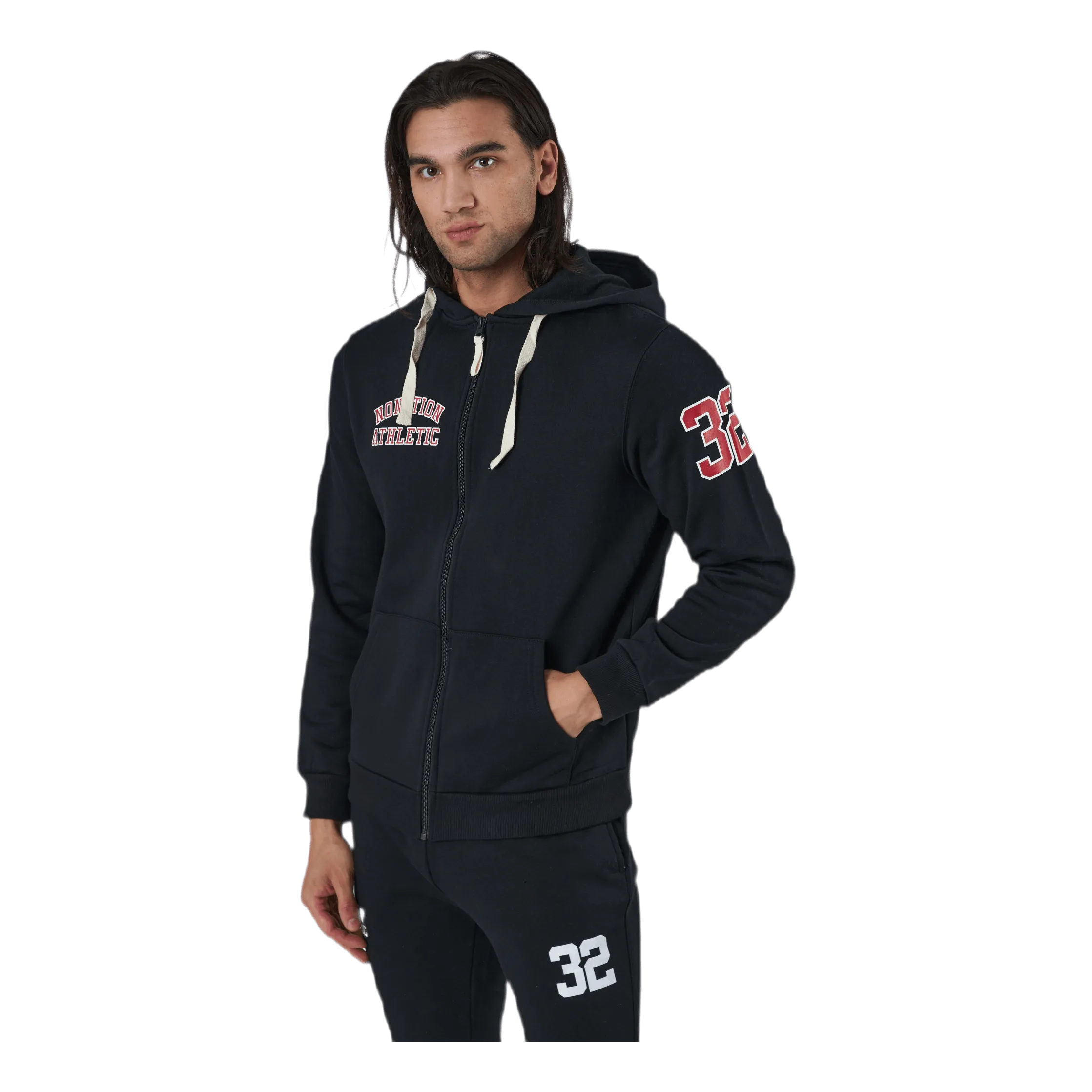 Nonation Alpha Full Zip Hood Black