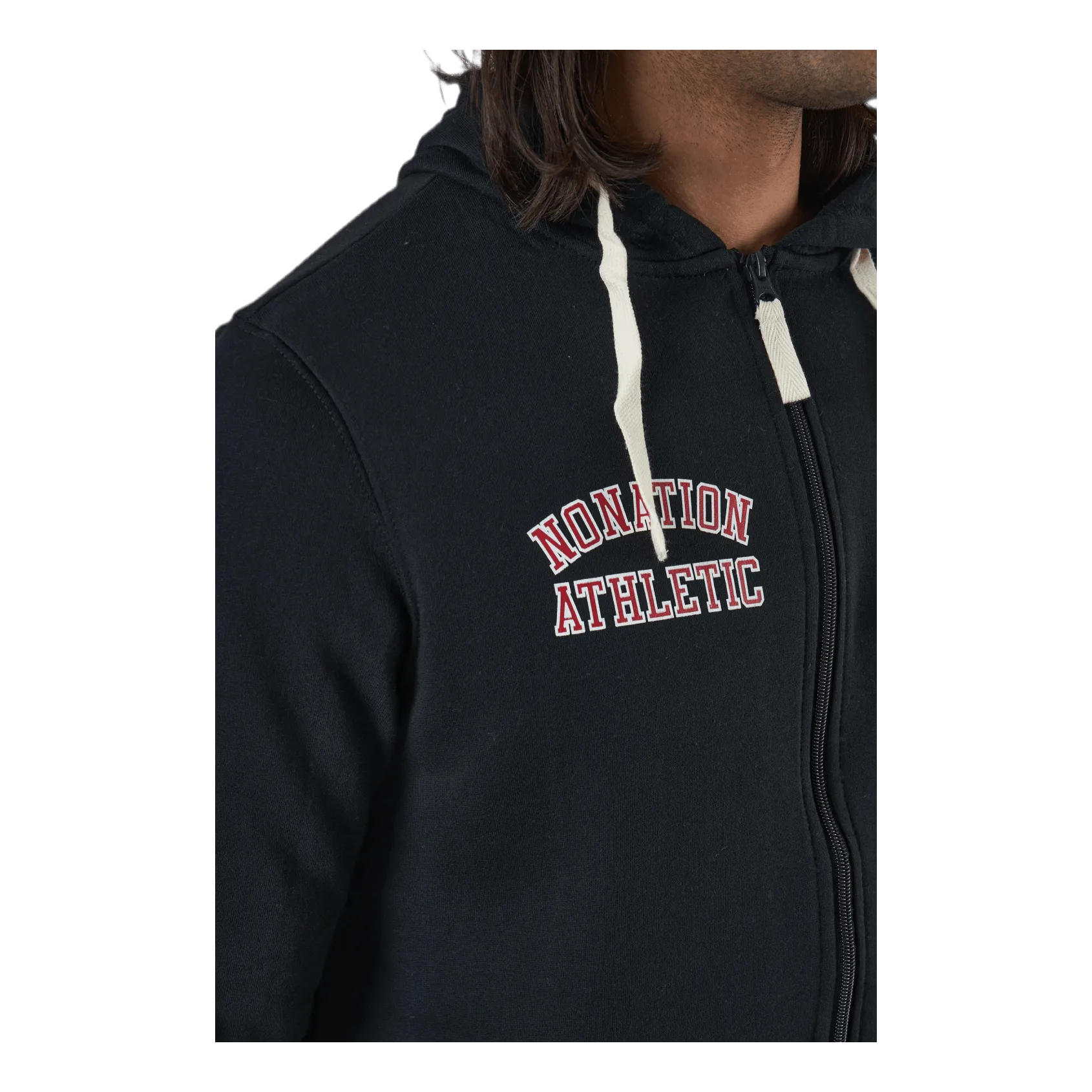 Nonation Alpha Full Zip Hood Black