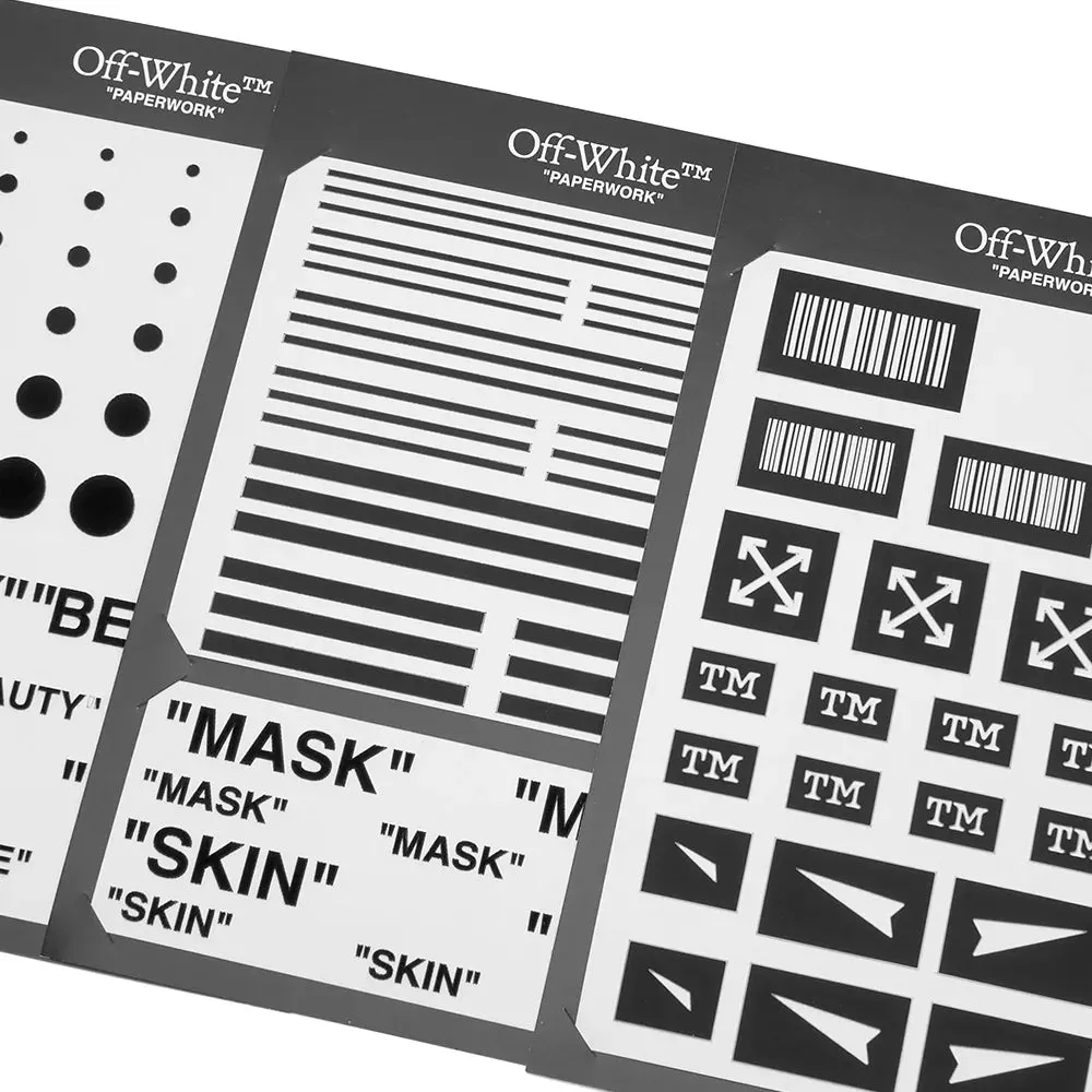 Off White Beauty Crayon Box He Man Grey