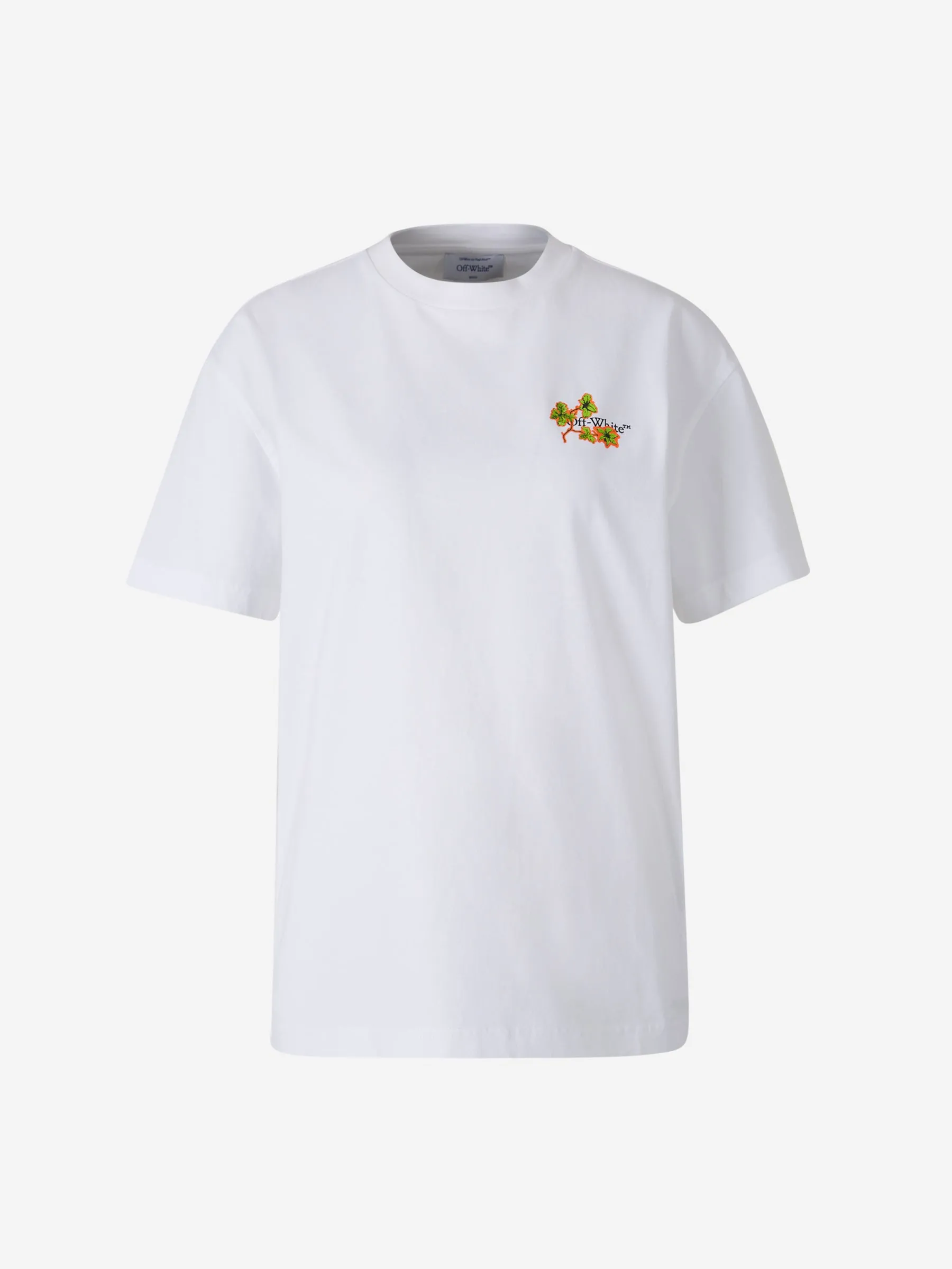 OFFWHITE CAMISETA MOTIVO RAMO LOGO