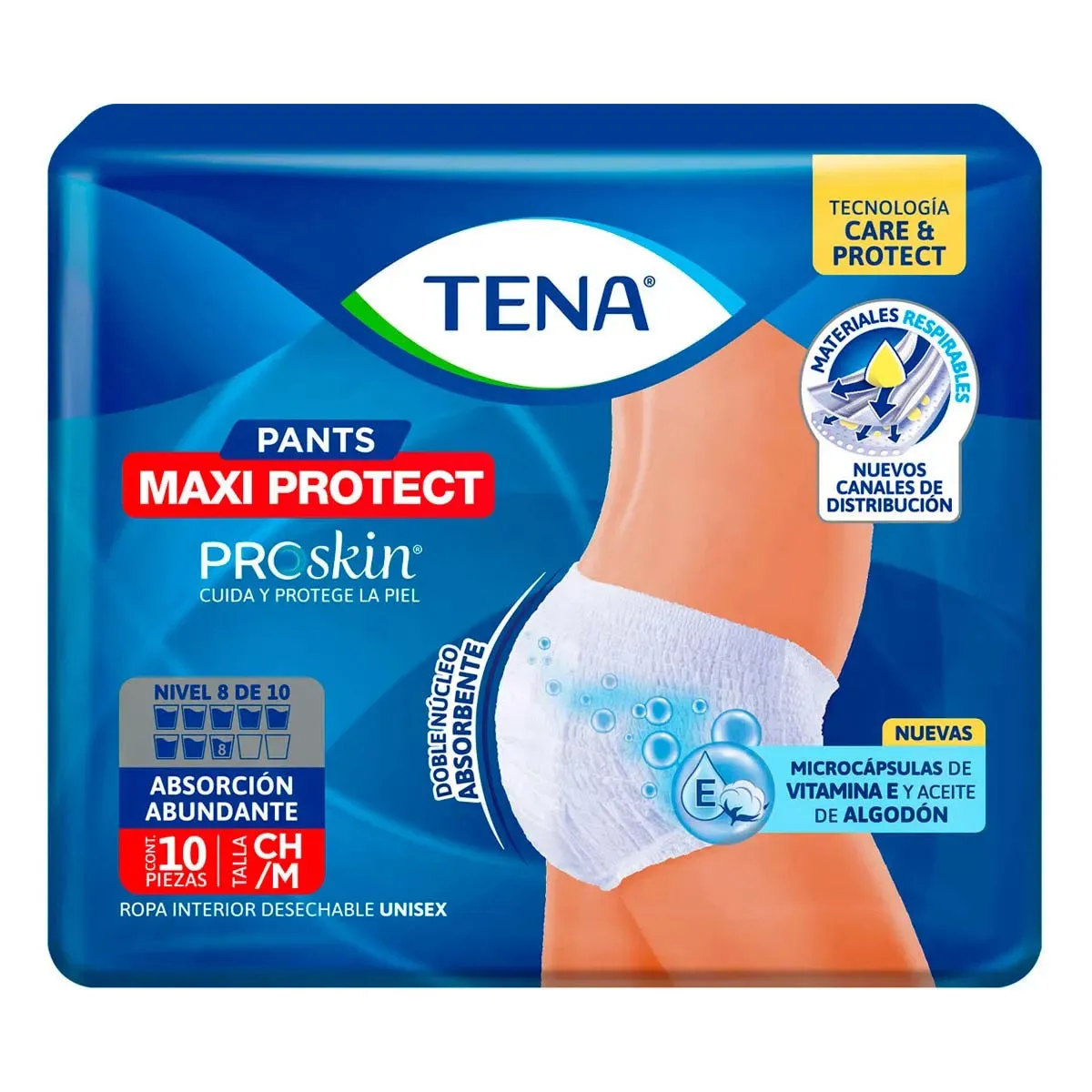 Paal para Adulto,Talla: M, Tena Maxi Protect