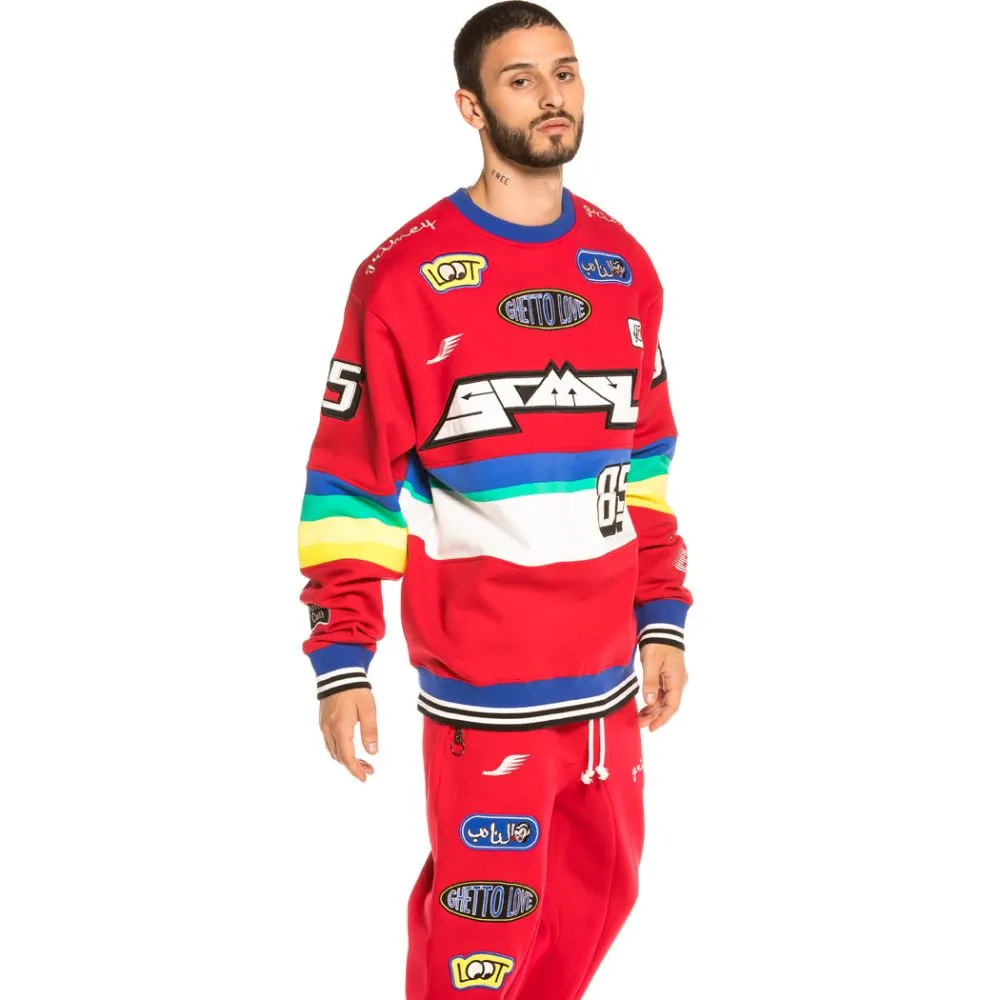 Pack Grimey Sweatshirt + Pants Arch Rival Red