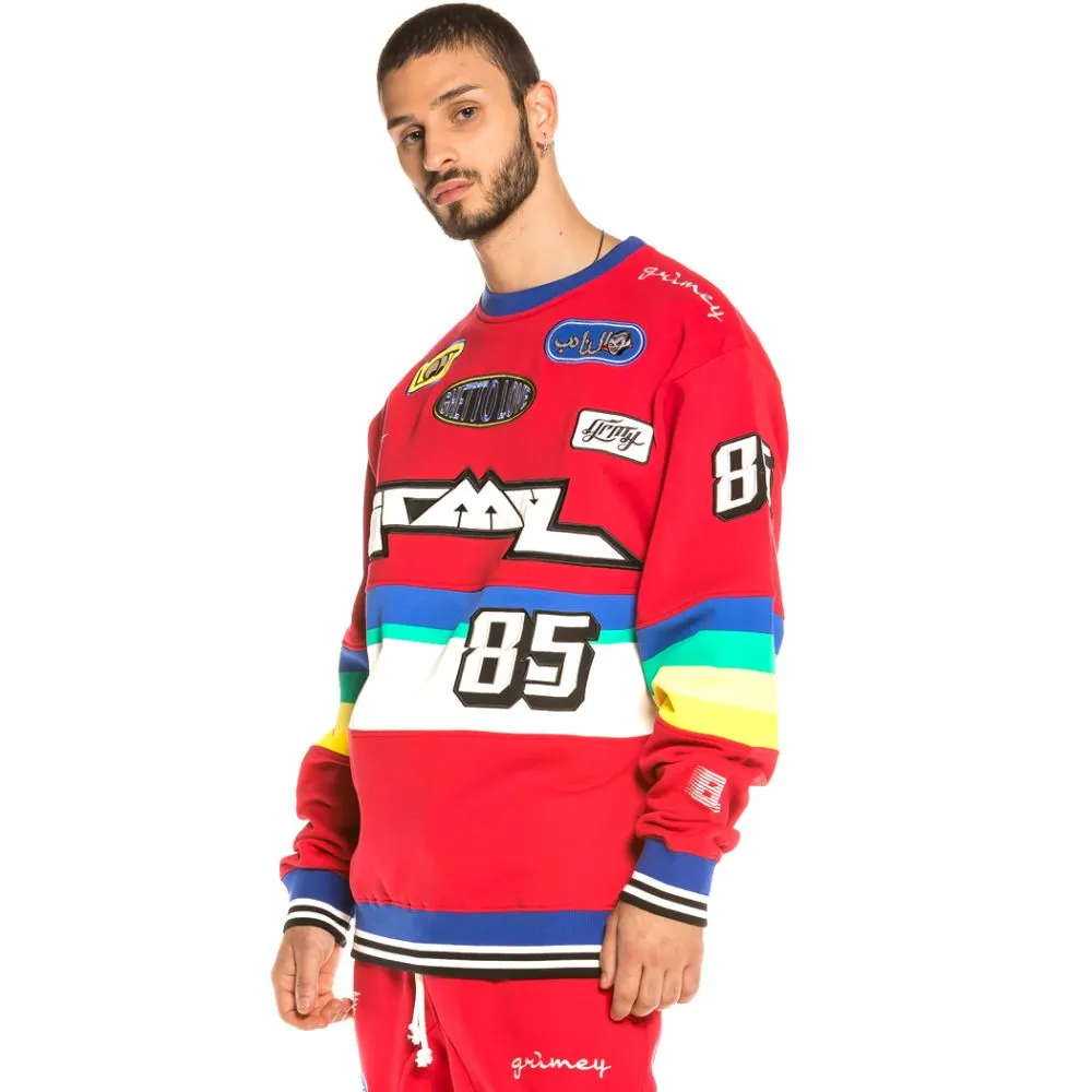 Pack Grimey Sweatshirt + Pants Arch Rival Red