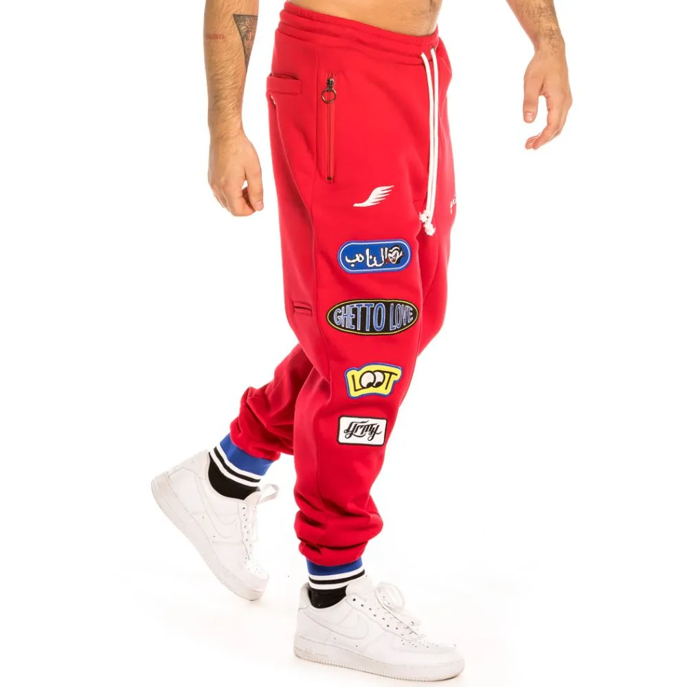Pack Grimey Sweatshirt + Pants Arch Rival Red