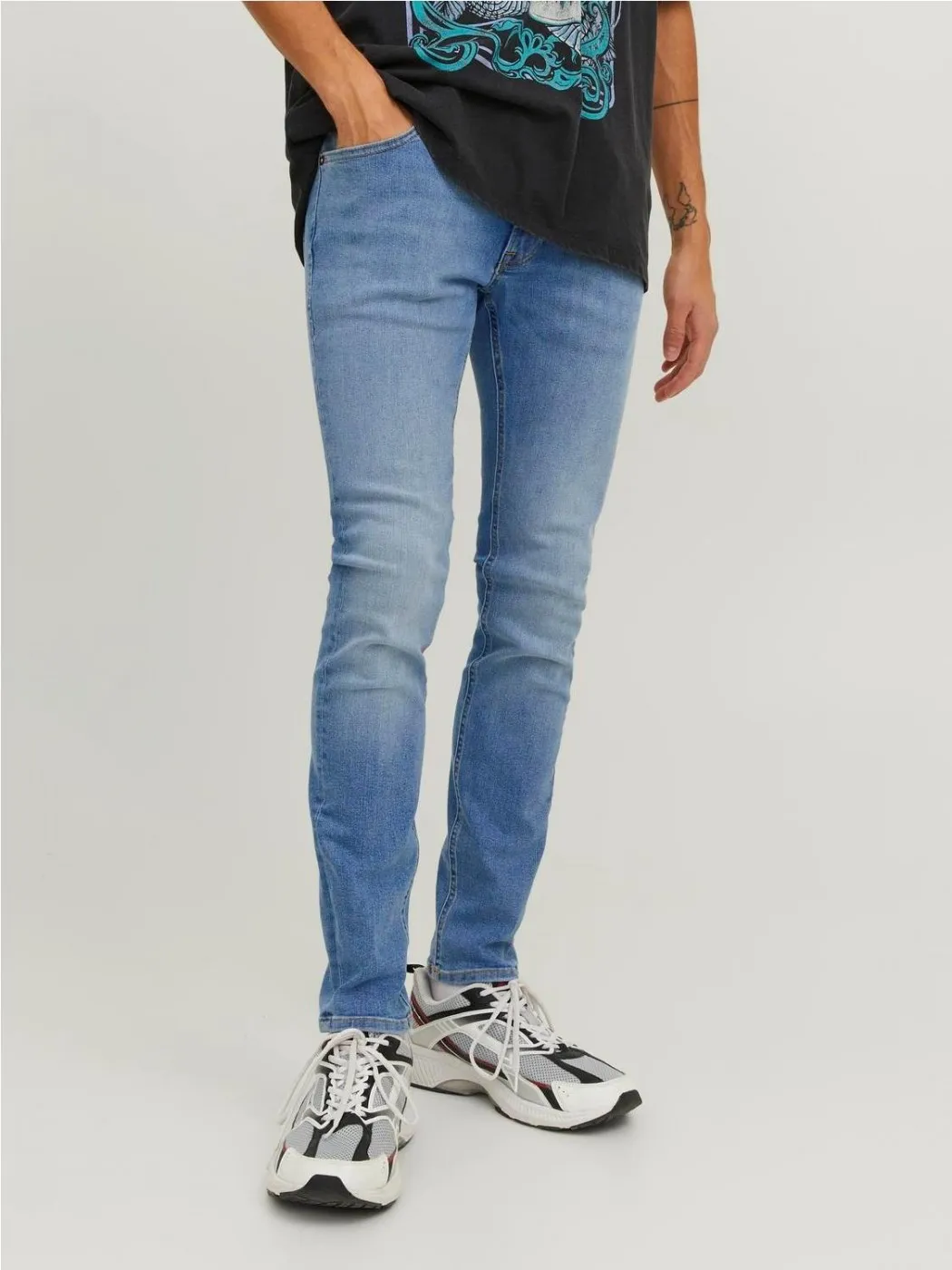 PANTALON VAQUERO JACK & JONES HOMBRE JJLIAM JJORIGINAL DENIM