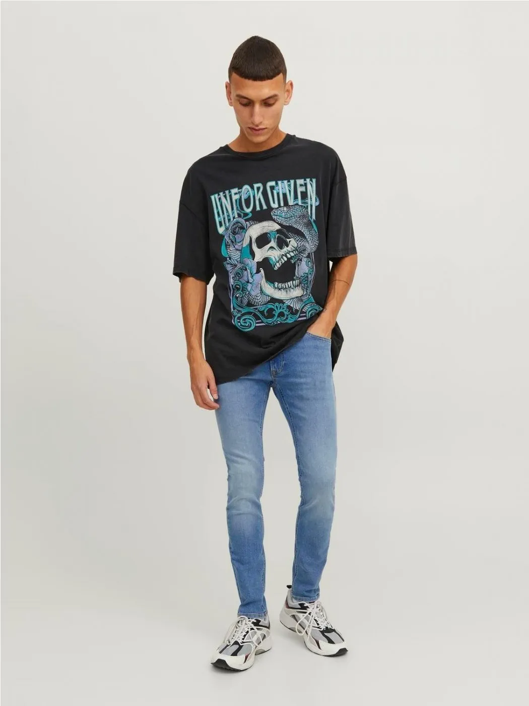 PANTALON VAQUERO JACK & JONES HOMBRE JJLIAM JJORIGINAL DENIM