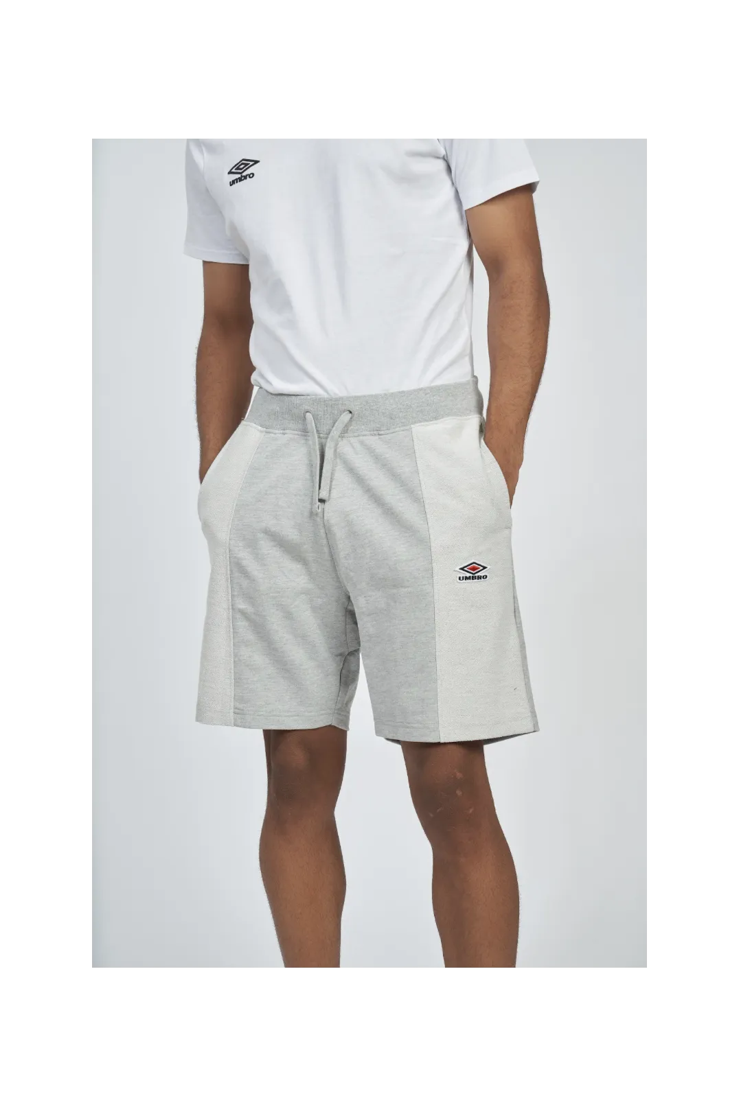 Pantalón Corto Umbro Textured Grey Marl