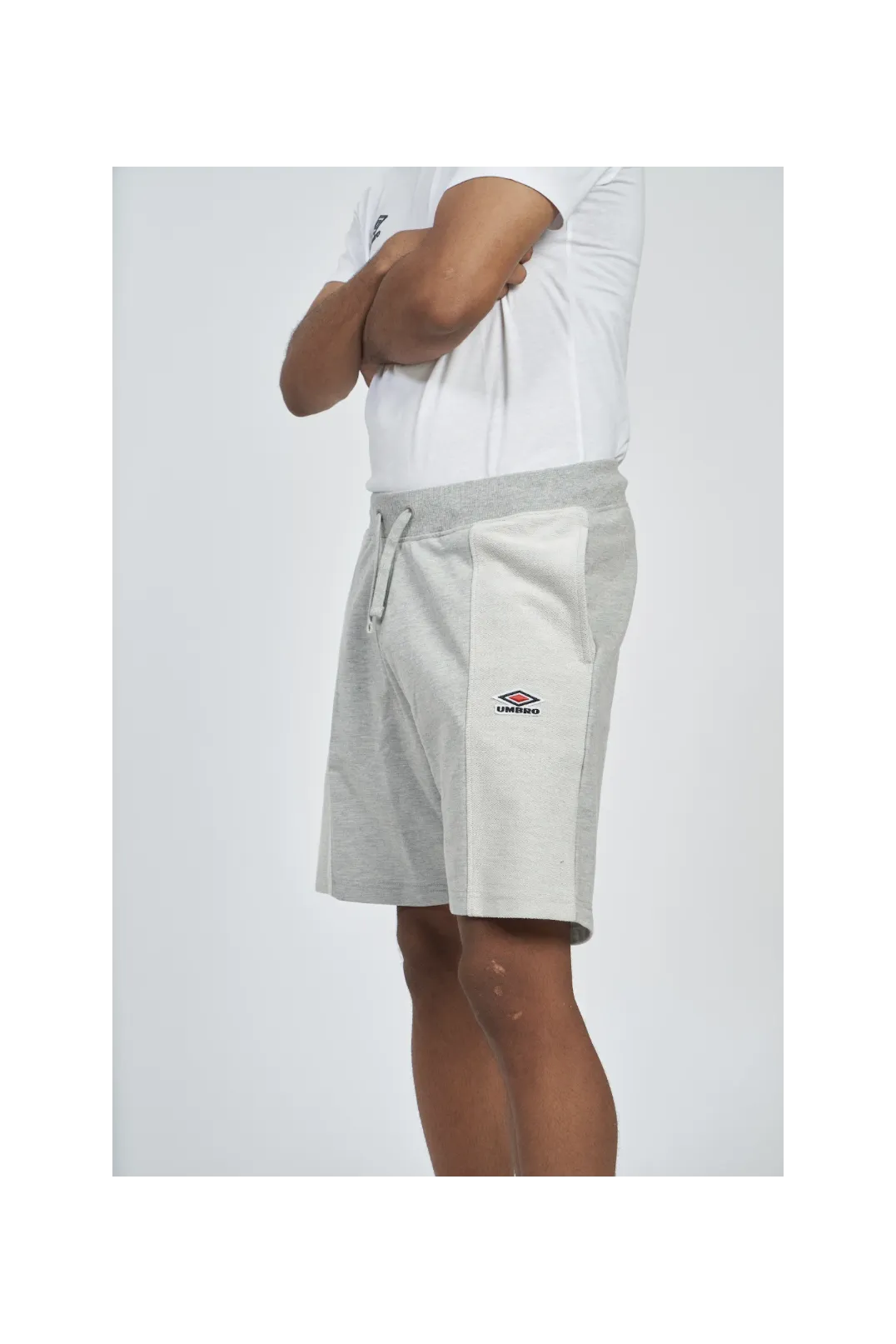 Pantalón Corto Umbro Textured Grey Marl