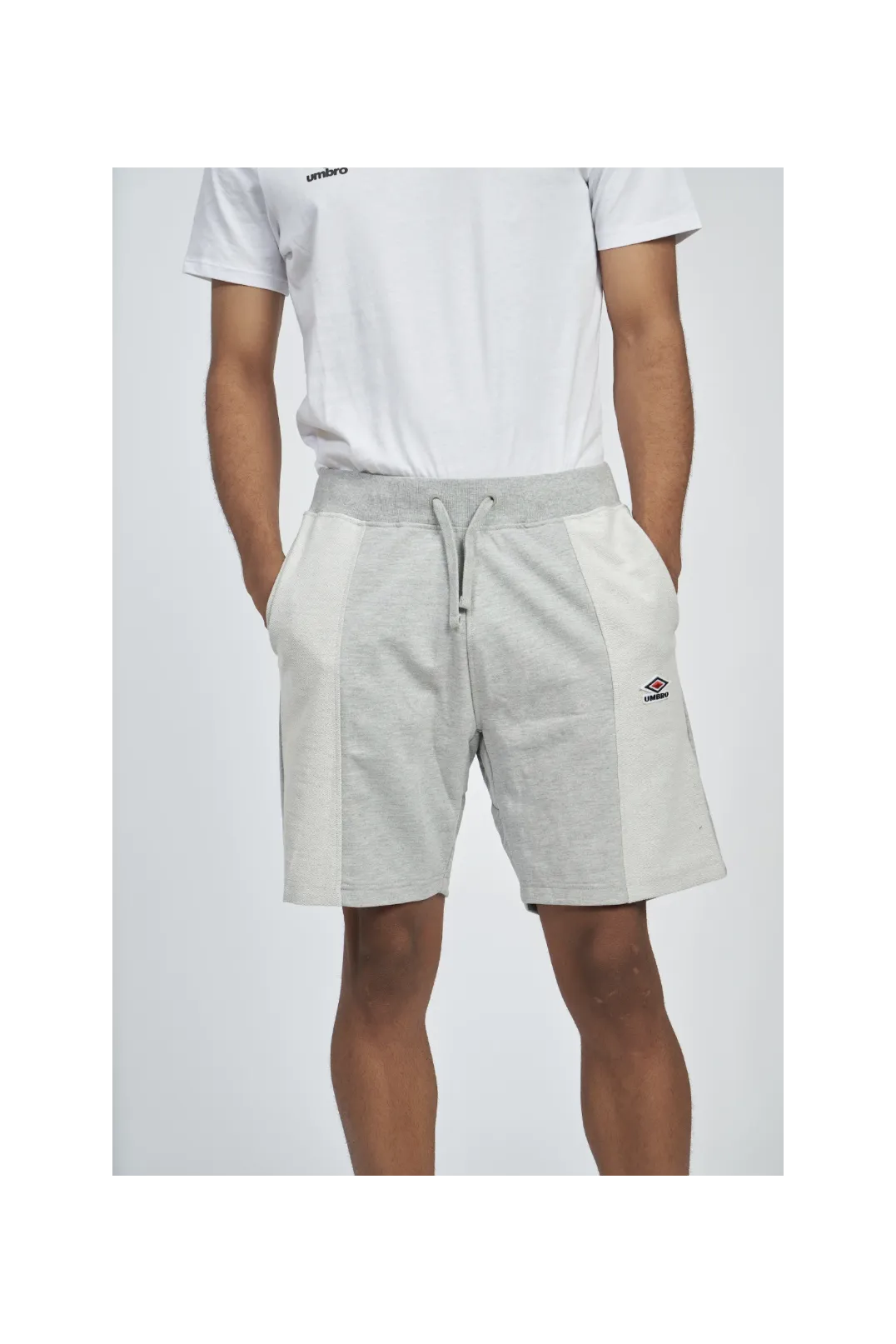Pantalón Corto Umbro Textured Grey Marl